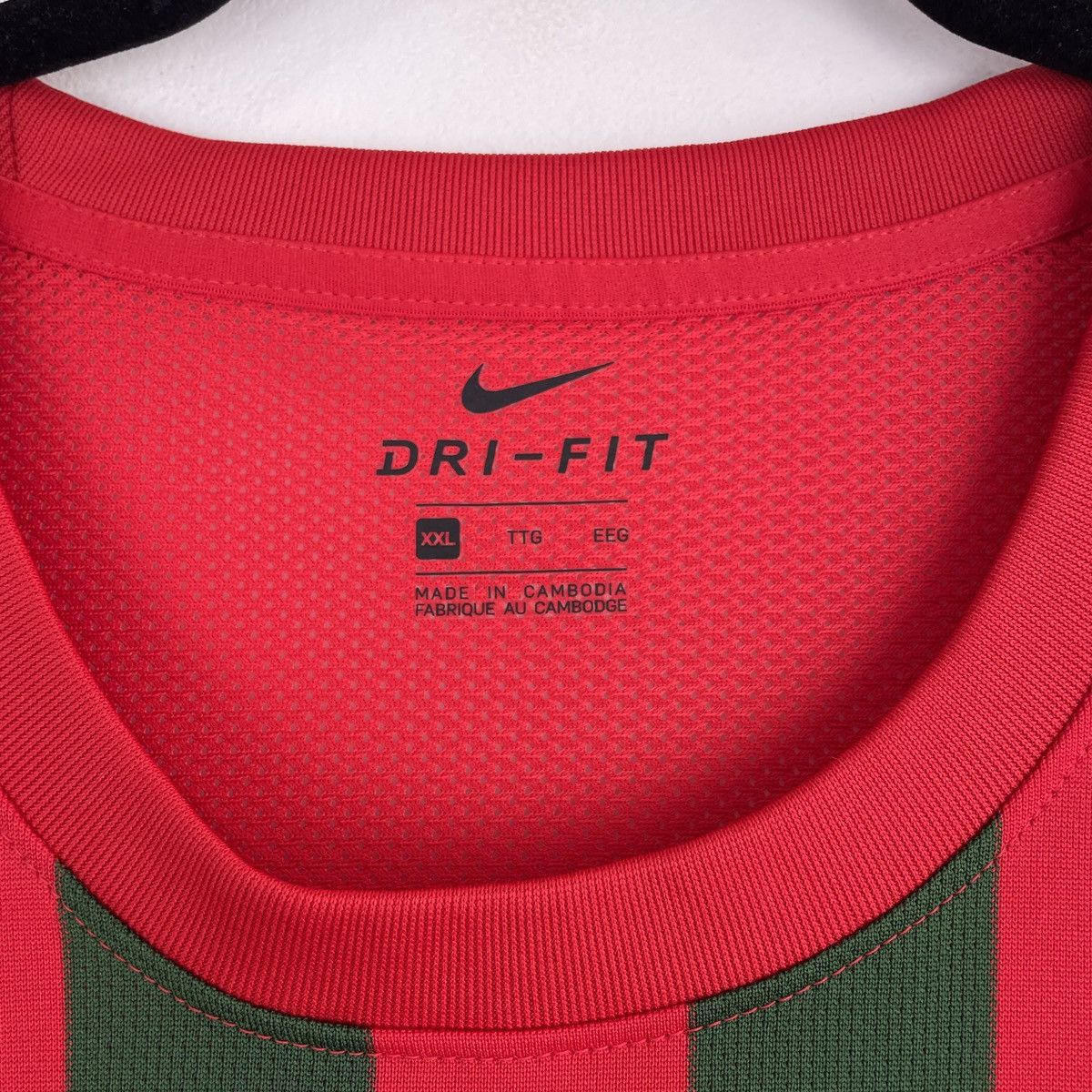 Nike FC Augsburg Niklas Dorsch Home Nike Jersey Shirt 2021/2022 Size US XXL / EU 58 / 5 - 4 Thumbnail