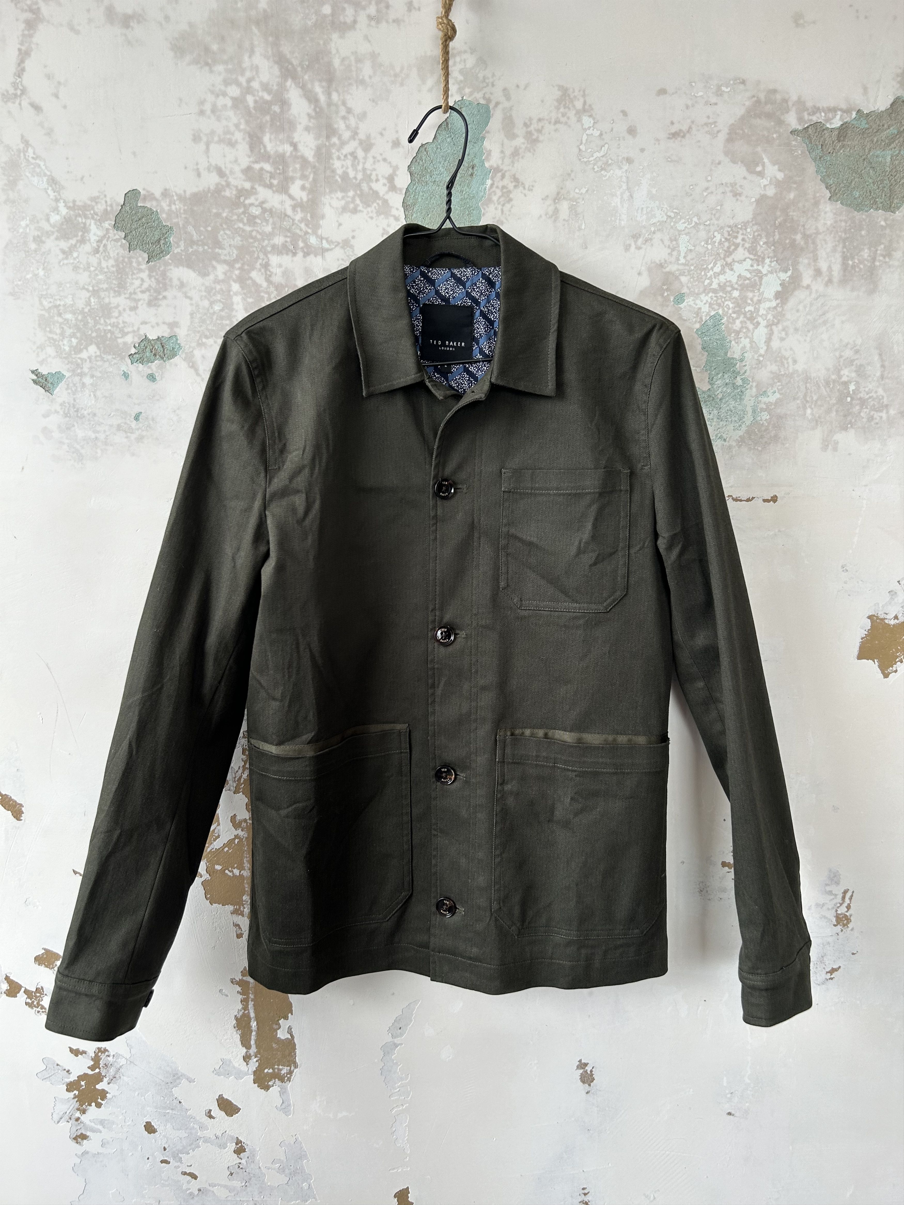 Designer × Ted Baker Mens Ted Baker Jacket button Size US S / EU 44-46 / 1 - 1 Thumbnail