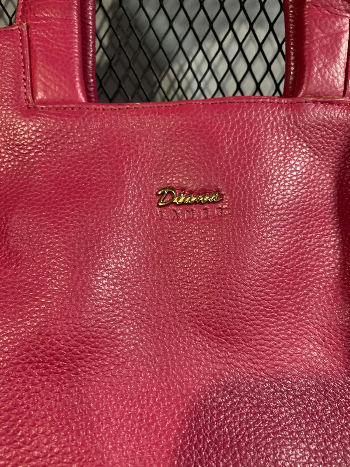 Branded Leather Diana Janes Bag Pink Leather Vintage Size ONE SIZE - 3 Thumbnail