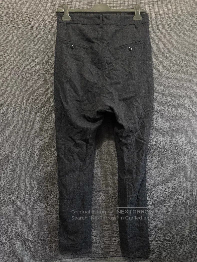 Rick Owens Rick Owens 13 FW Mainline Double Wool Crotch Trousers Size US 36 / EU 52 - 4 Thumbnail