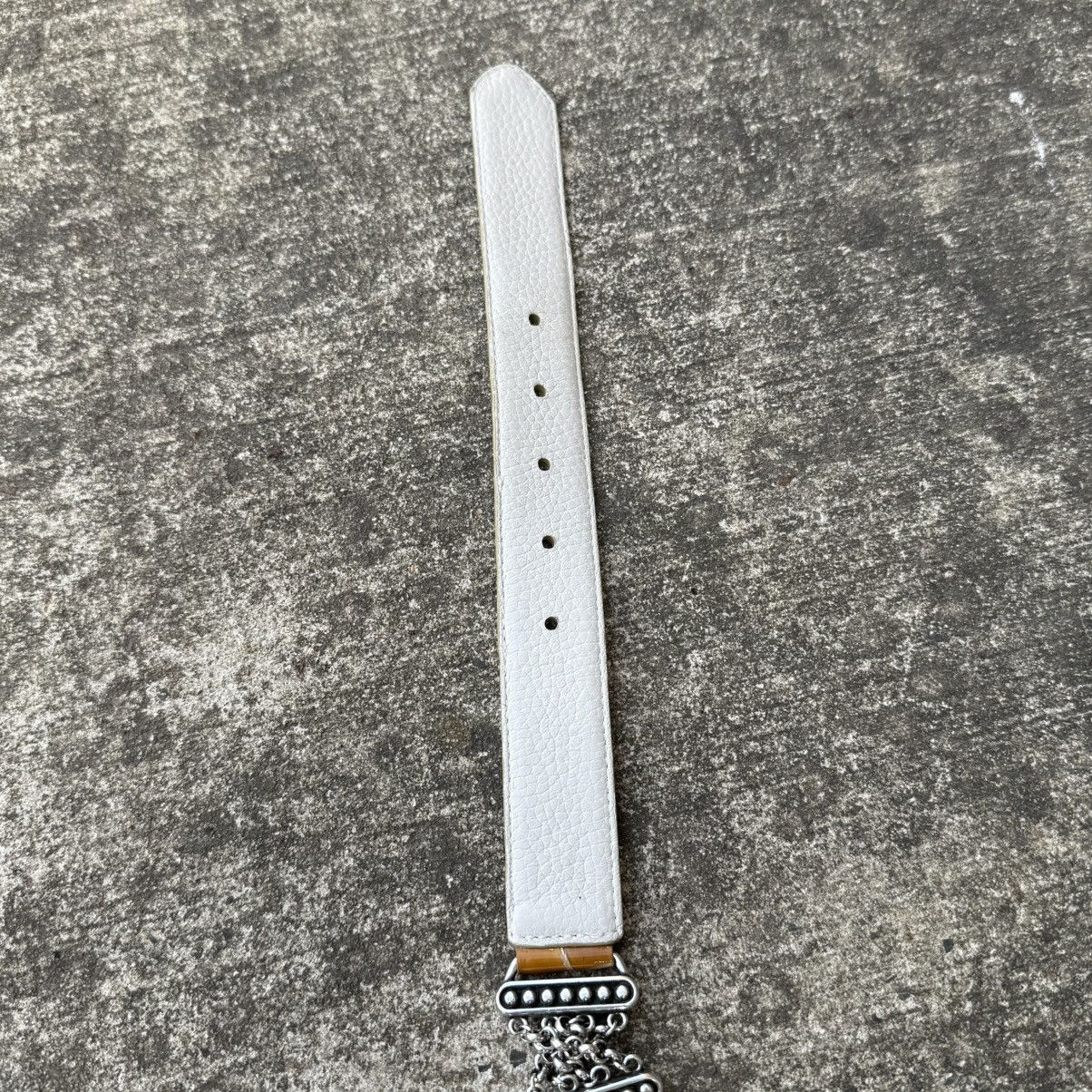 Brighton × Vintage Vintage Brighton Women’s Leather Belt Studded Buckle Western Size ONE SIZE - 12 Thumbnail