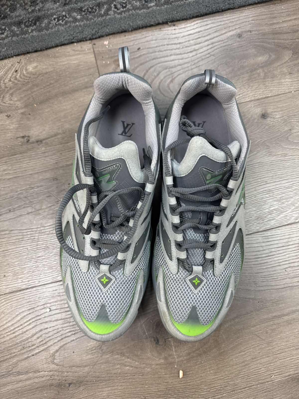 Louis Vuitton Louis Vuitton Tactic Runner Grey Green Size 11 LV Size US 11 / EU 44 - 5 Thumbnail