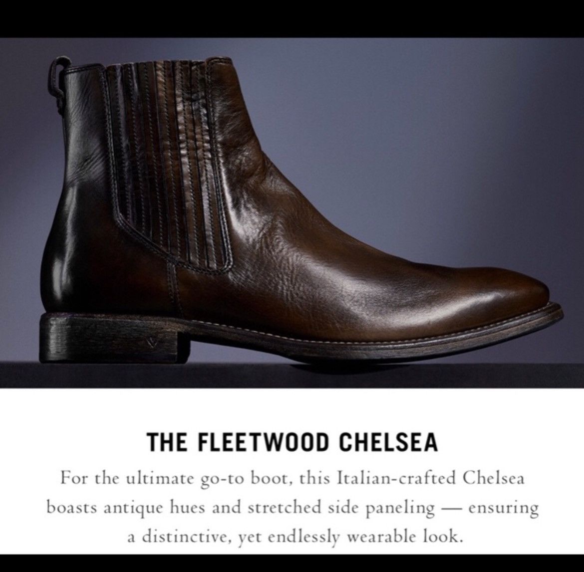 John Varvatos burnished Chelsea boot size 13 Size US 13 / EU 46 - 2 Thumbnail