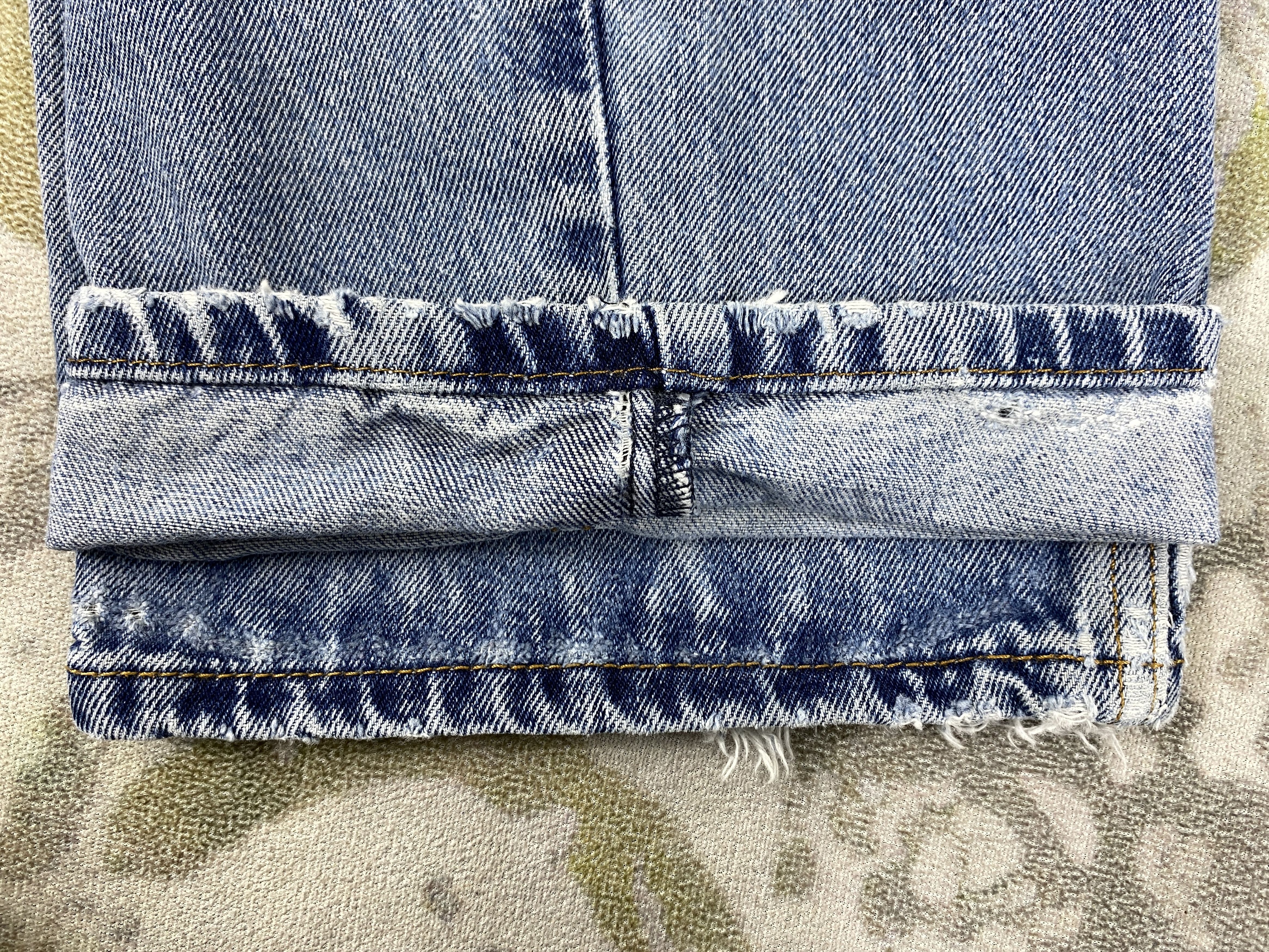 Levi's Blue Wash Vintage Levi's 550 Denim 40 x 31 -JN746 Size US 40 / EU 56 - 14 Thumbnail