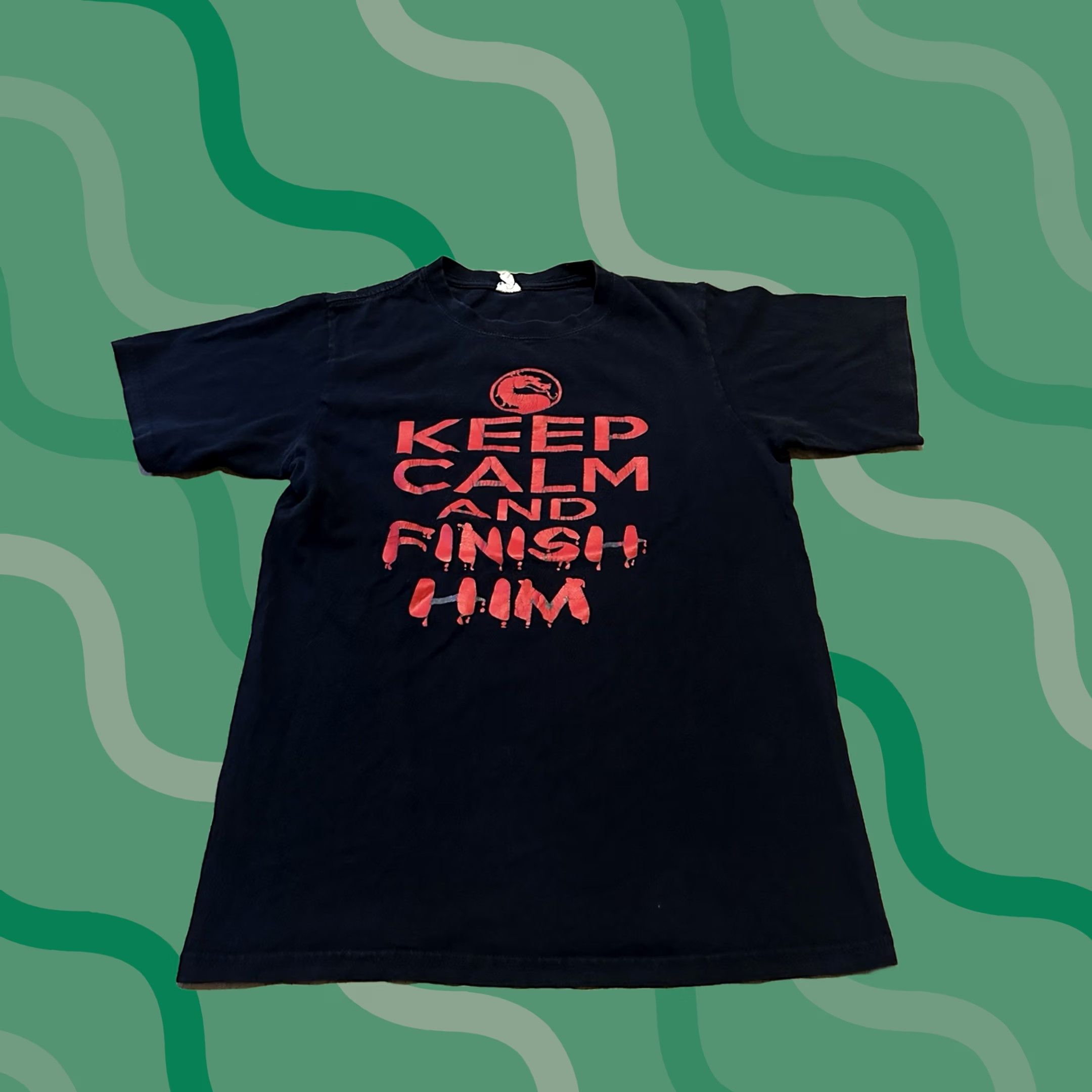 Anvil VINTAGE Mortal Kombat Shirt Mens Small Fatality Graphic Print Y2K Black T-Shirt Graphic Print Mens Small Black 90s Movie Theme Boys/ Mens Size US S / EU 44-46 / 1 - 1 Thumbnail
