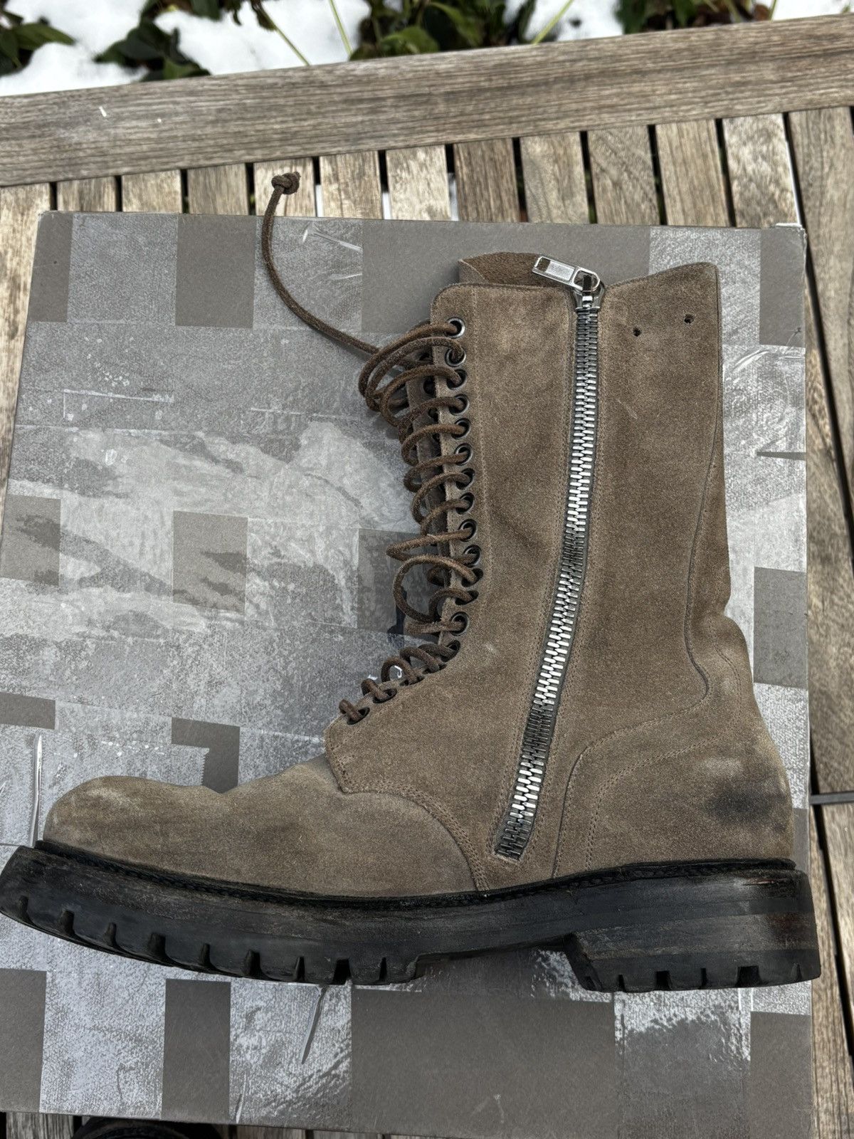 Rick Owens SS18 Rick Owens Dust Good Year Flex Boots! Size US 8 / EU 41 - 10 Thumbnail