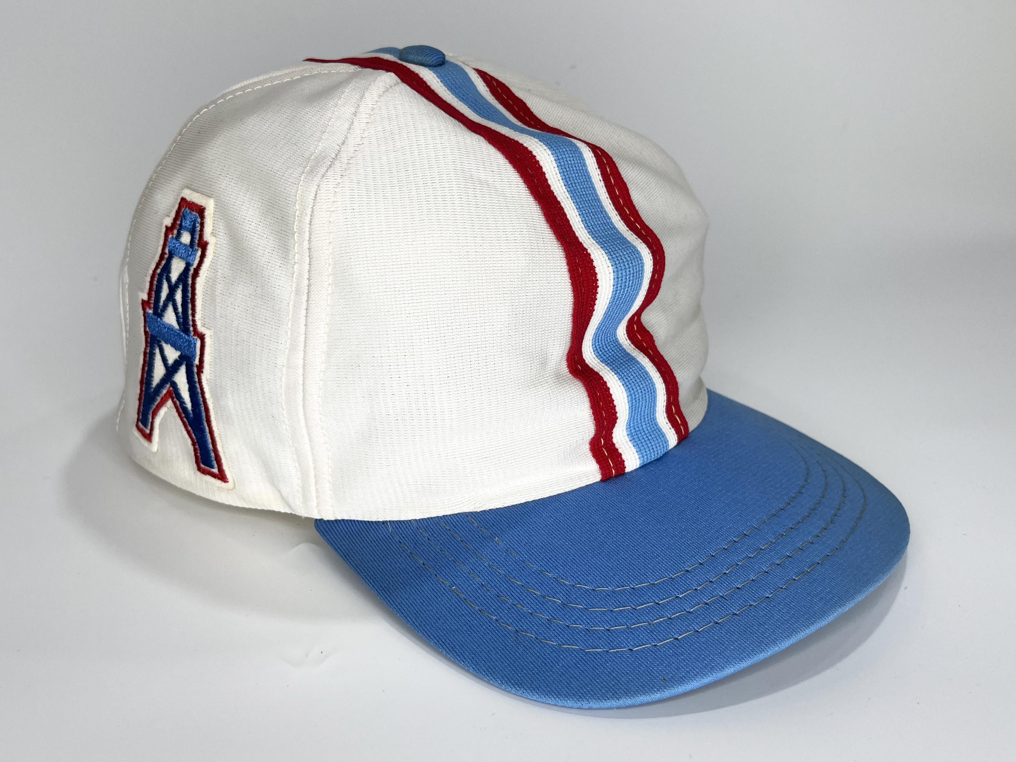 NFL Vintage Annco NFL Houston Oilers Snapback Cap Hat Size ONE SIZE - 1 Thumbnail