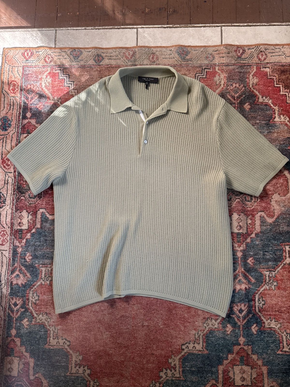 Rag & Bone Rah & bone Knitted polo Size US XL / EU 56 / 4 - 1 Thumbnail