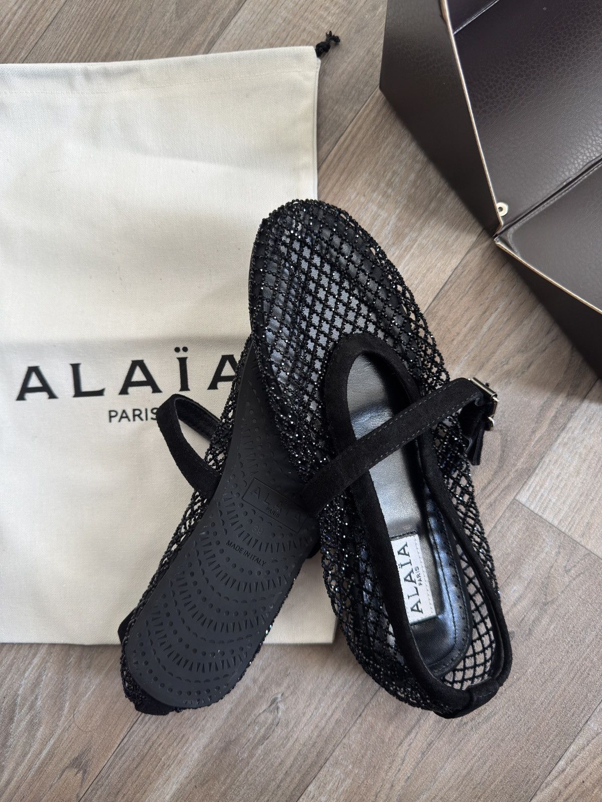 Alaia Paris Ballerina Black, Women's (Size 8) — image 3 of 4