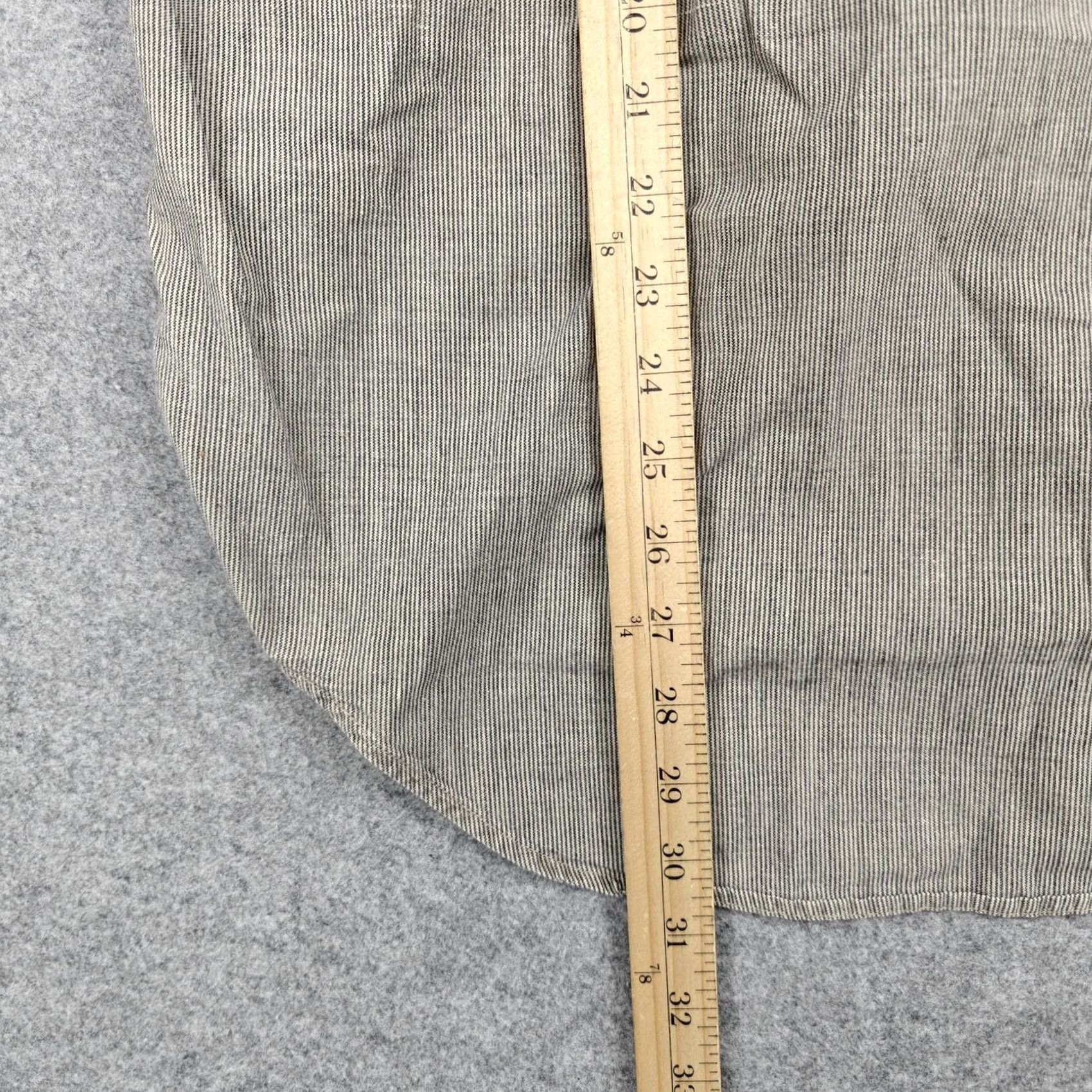 Vintage VINTAGE Woolrich Shirt Mens L Beige Striped Short Sleeve Button-Up Casual Size US L / EU 52-54 / 3 - 5 Thumbnail