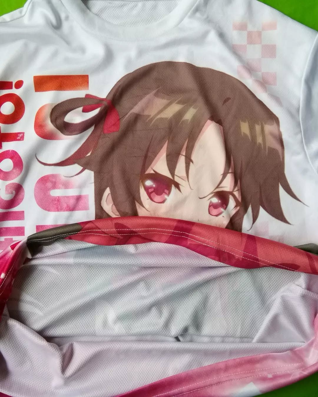 Anime Ryuuou no Oshigoto! Ai Yashajin AOP Anime Jersey Size US L / EU 52-54 / 3 - 6 Thumbnail