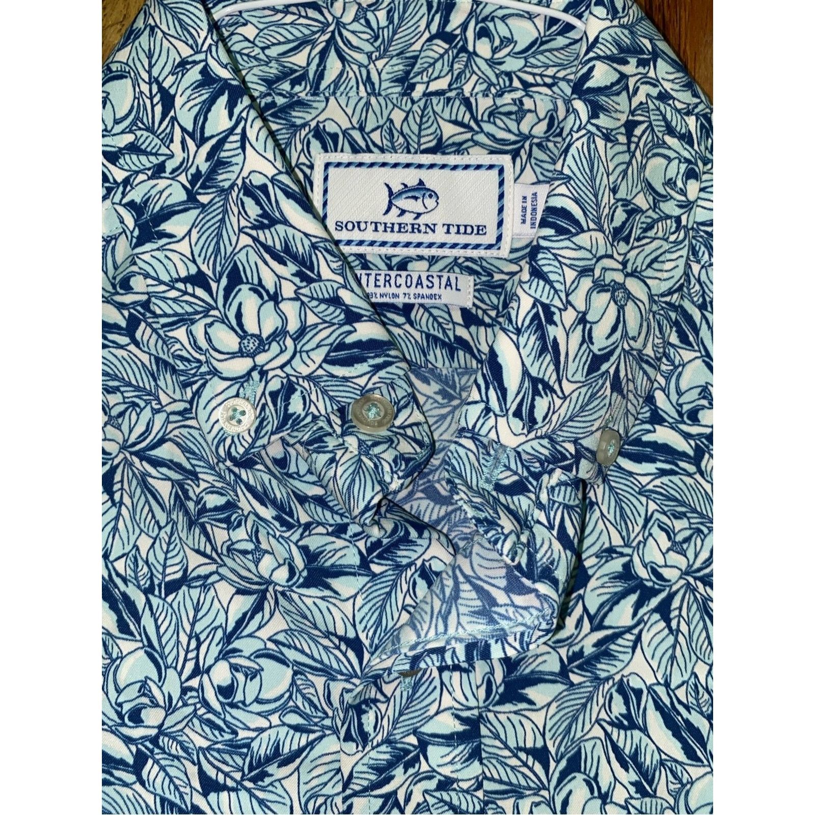 Southern Tide Southern Tide $128 Intercoastal Shirt Shadow Wood CC S Size US S / EU 44-46 / 1 - 4 Thumbnail
