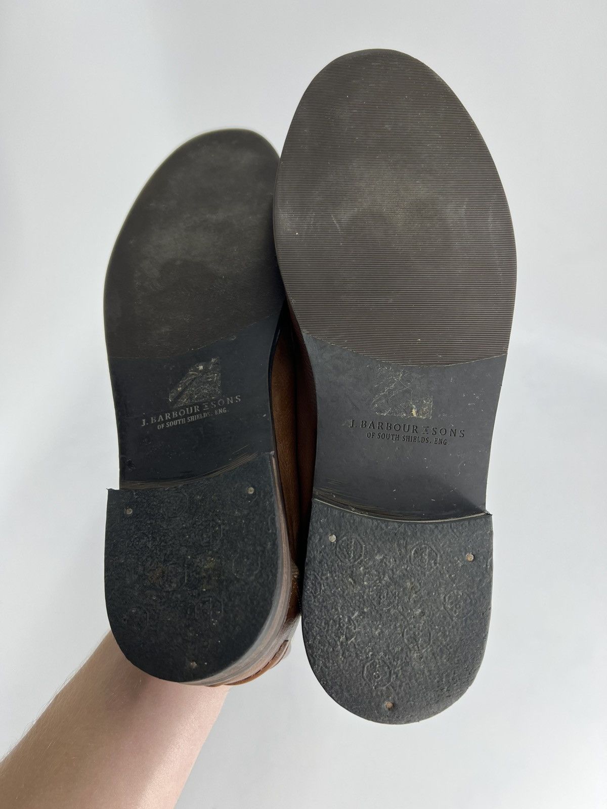 Barbour Vintage streetwear Barbour Leather Loafers Shoes Size UK 7 Size US 8 / EU 41 - 8 Thumbnail