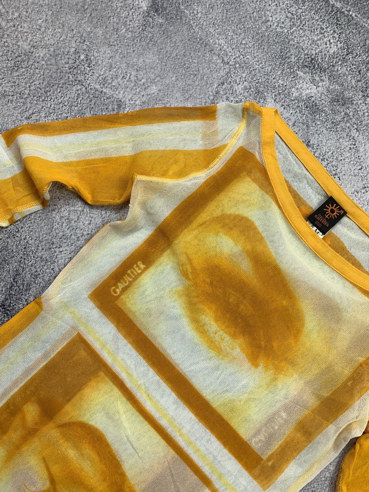 Jean Paul Gaultier Jean Paul Gaultier Madonna Eye Mesh Top M Size M / US 6-8 / IT 42-44 - 5 Thumbnail