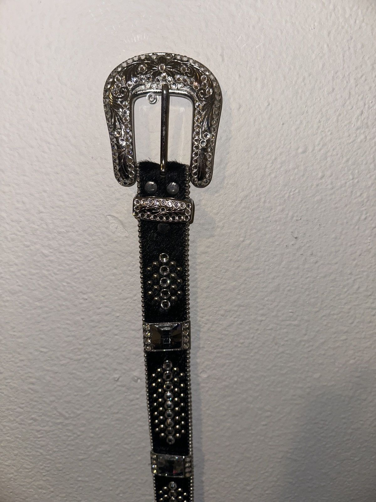 B.B. Simon B.B Simon Studded Rhinestone Belt Size 30 - 5 Thumbnail