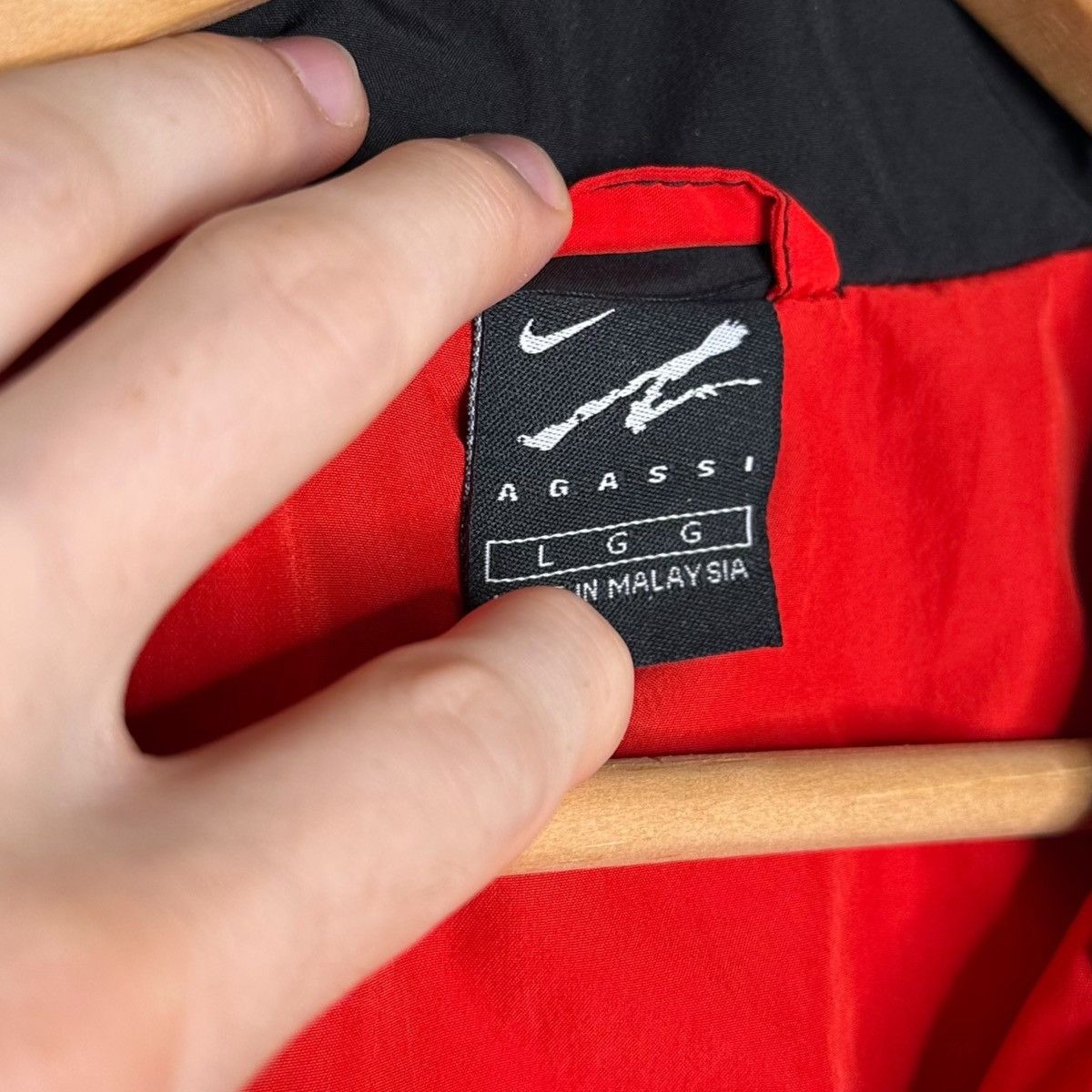 Nike Vintage Nike Agassi windbreaker jacket Size US L / EU 52-54 / 3 - 8 Thumbnail