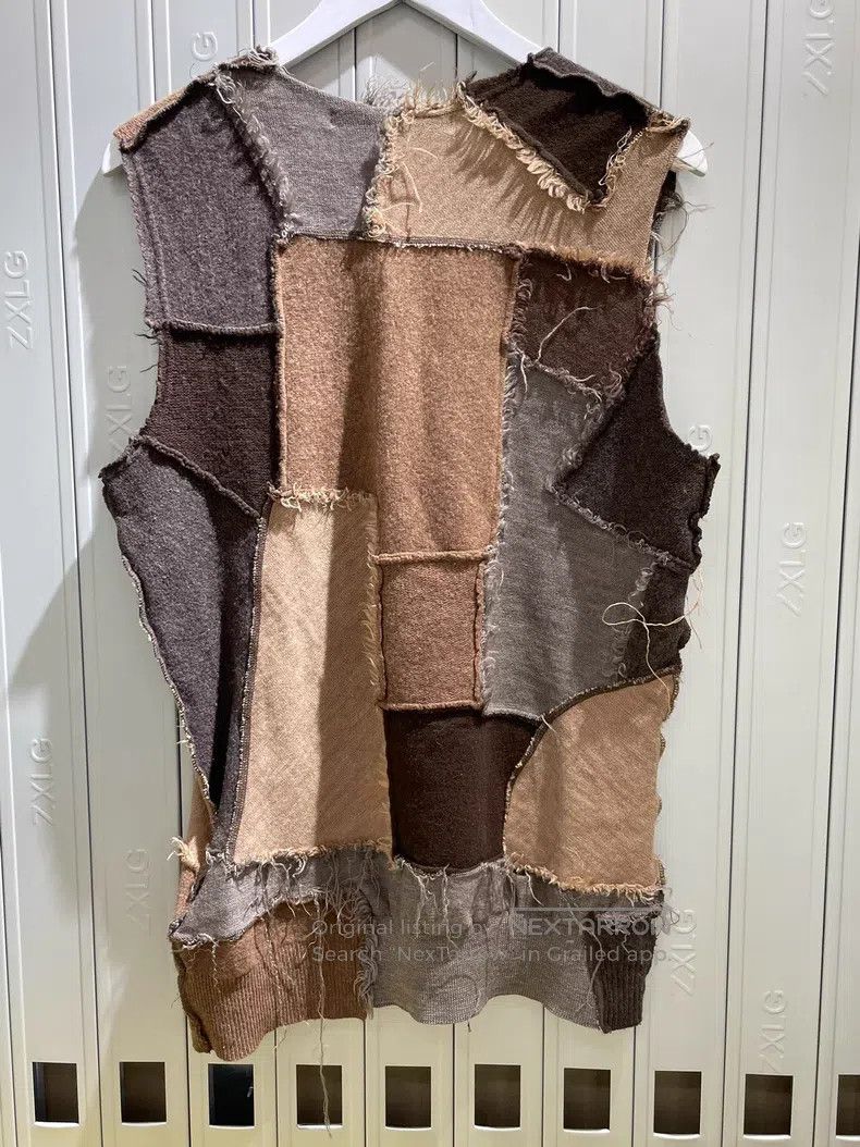 Other Junya Watanabe Classic Patchwork Vest Size US L / EU 52-54 / 3 - 3 Thumbnail