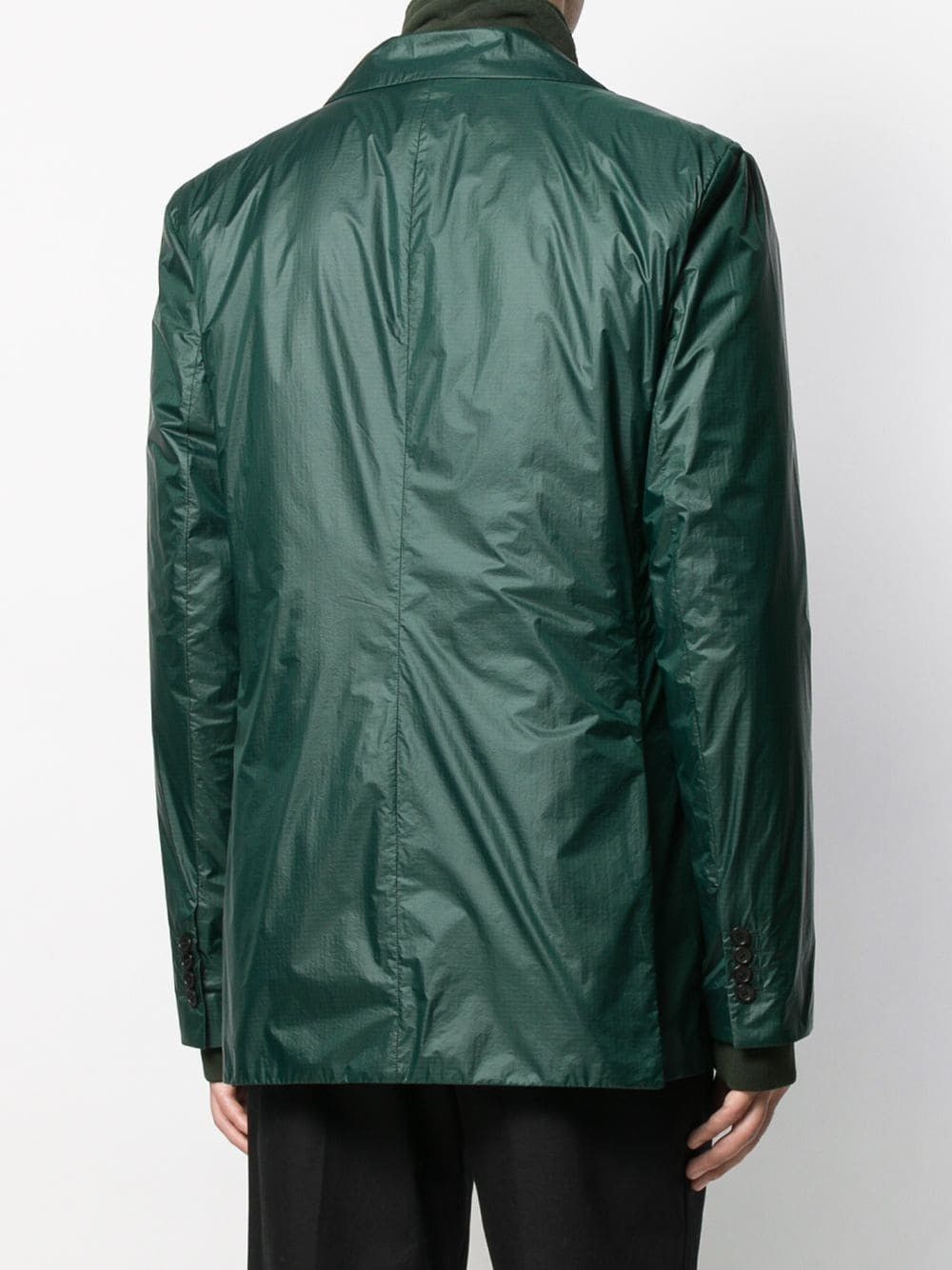 Acne Studios $590 - 50/L - Nylon Rip Suit Jacket - Green Size US L / EU 52-54 / 3 - 5 Thumbnail