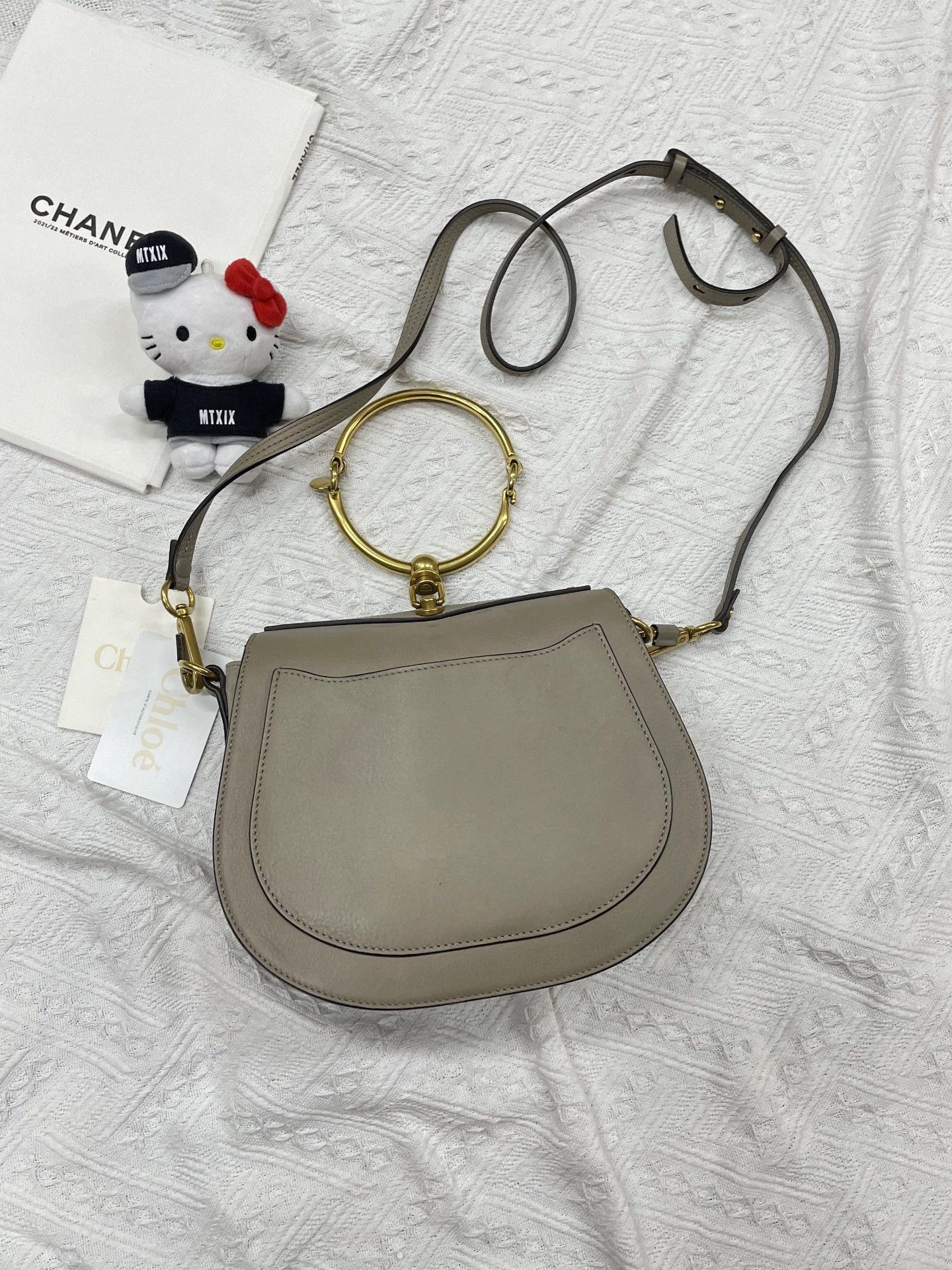 Chloe Chloe O-ring Shoulder/Crossbody Bag 2017 with Card Size ONE SIZE - 2 Thumbnail