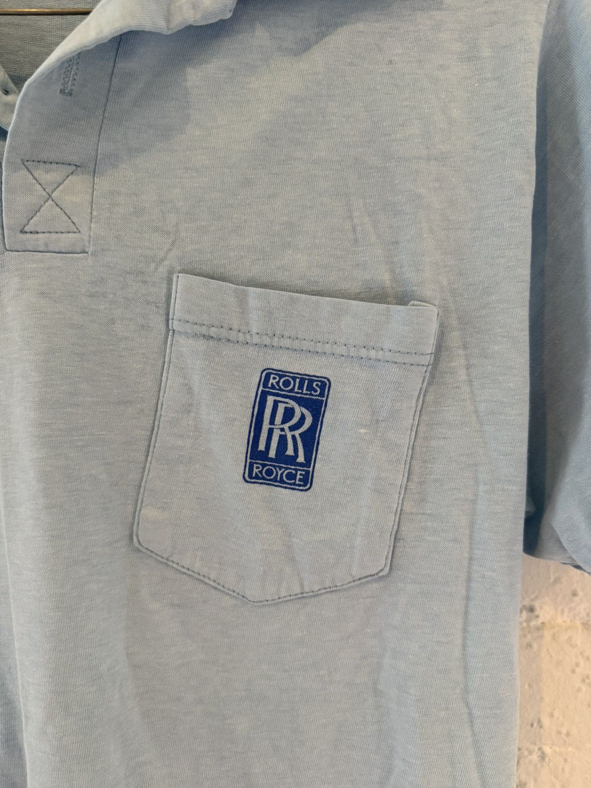 Vintage RARE: Vintage Rolls Royce Mechanic Shirt Size US S / EU 44-46 / 1 - 2 Thumbnail