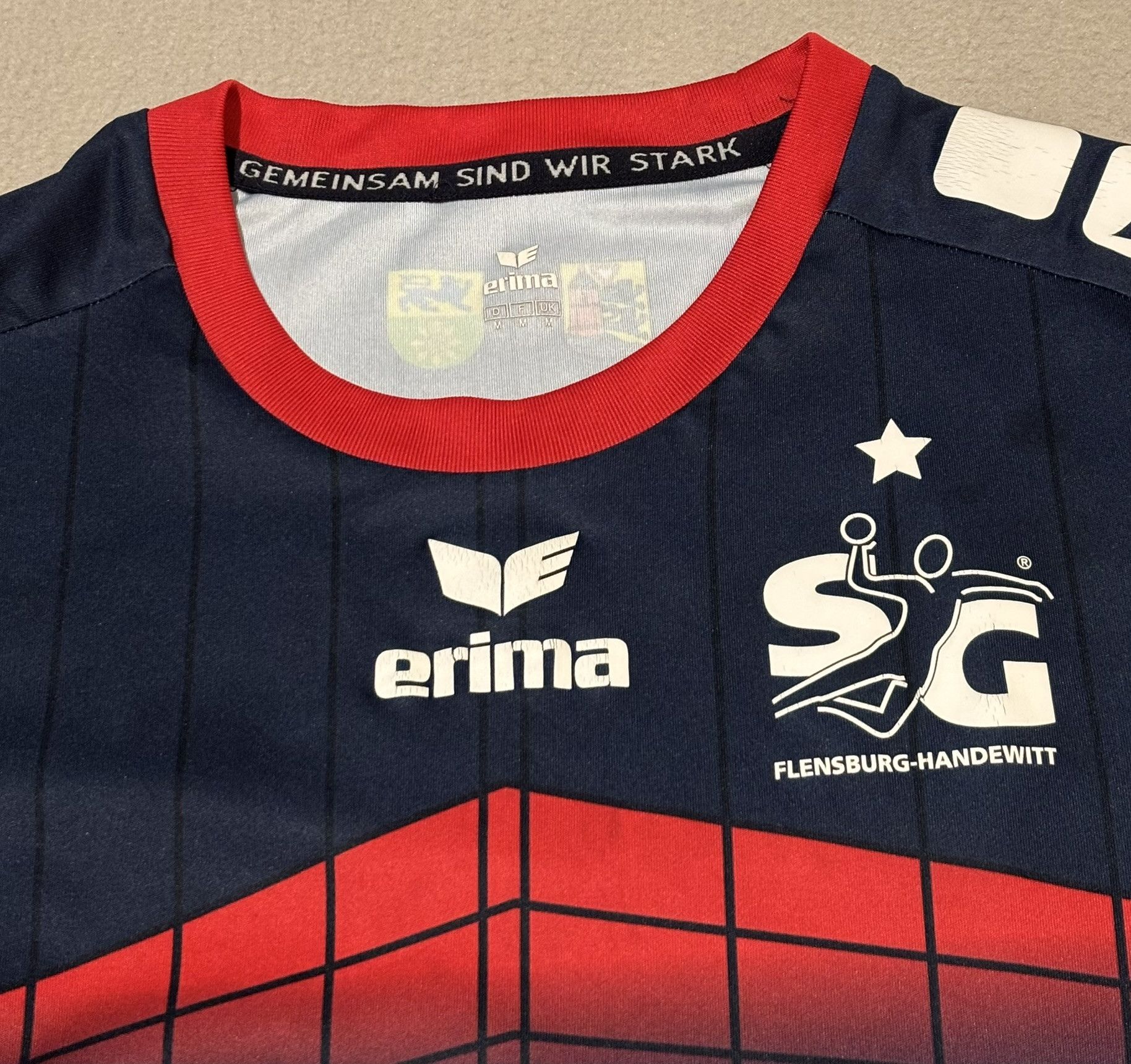 Erima SG Flensburg-Handewitt 2021/2022 Erima Handball Jersey Size US M / EU 48-50 / 2 - 9 Thumbnail