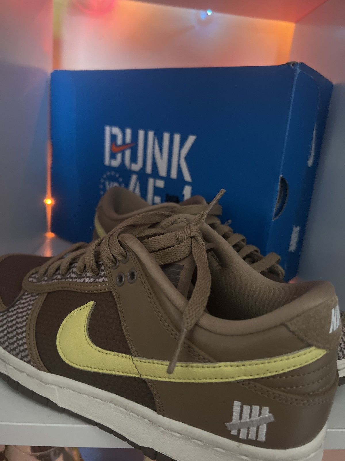 Nike × Undefeated Undefeated Nike AF1 Dunks Size US 8 / EU 41 - 2 Thumbnail