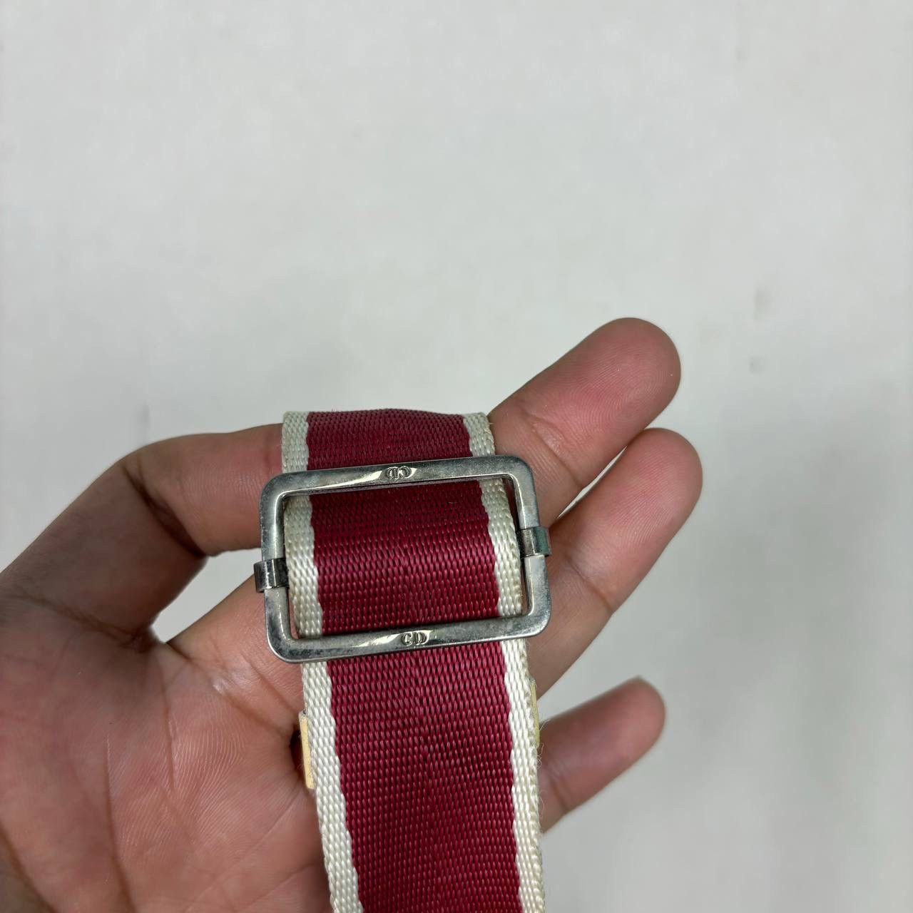 Dior Dior Vintage Trotter Messenger Bag No 2 Burgundy Galliano Size ONE SIZE - 13 Thumbnail