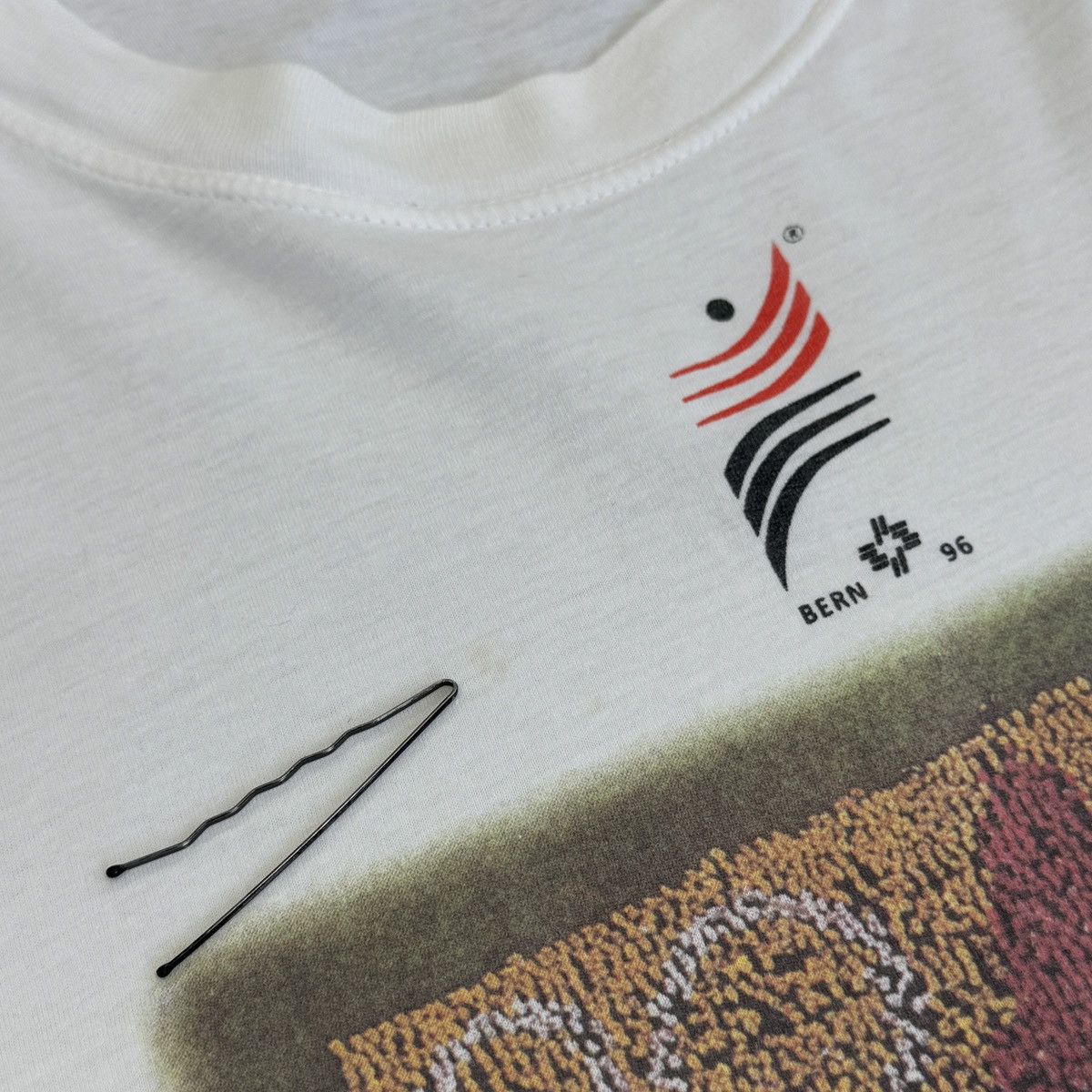 Adidas × Vintage Vintage Adidas Bern 1996 Helvetia T-Shirt Size XL Size US XL / EU 56 / 4 - 10 Thumbnail