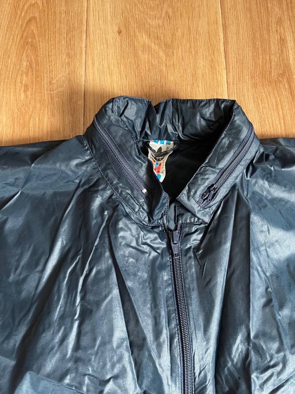 Adidas × Vintage Vintage 90s Adidas Nylon Windbreaker Track Jacket Size US XL / EU 56 / 4 - 3 Thumbnail