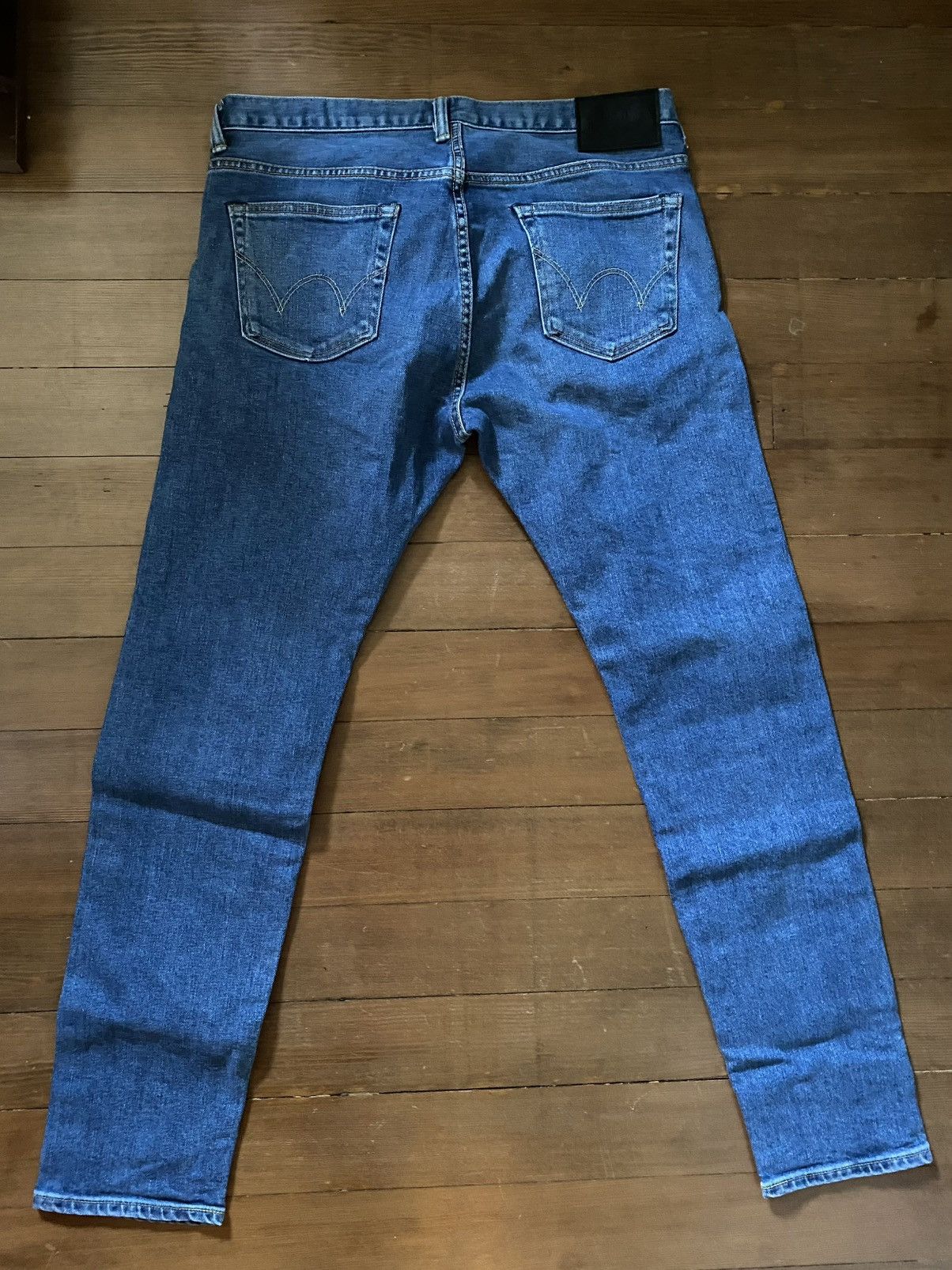 Edwin Edwin Made in Japan Kaihara Selvage 12oz Slim Tapered Jeans Size US 32 / EU 48 - 3 Thumbnail