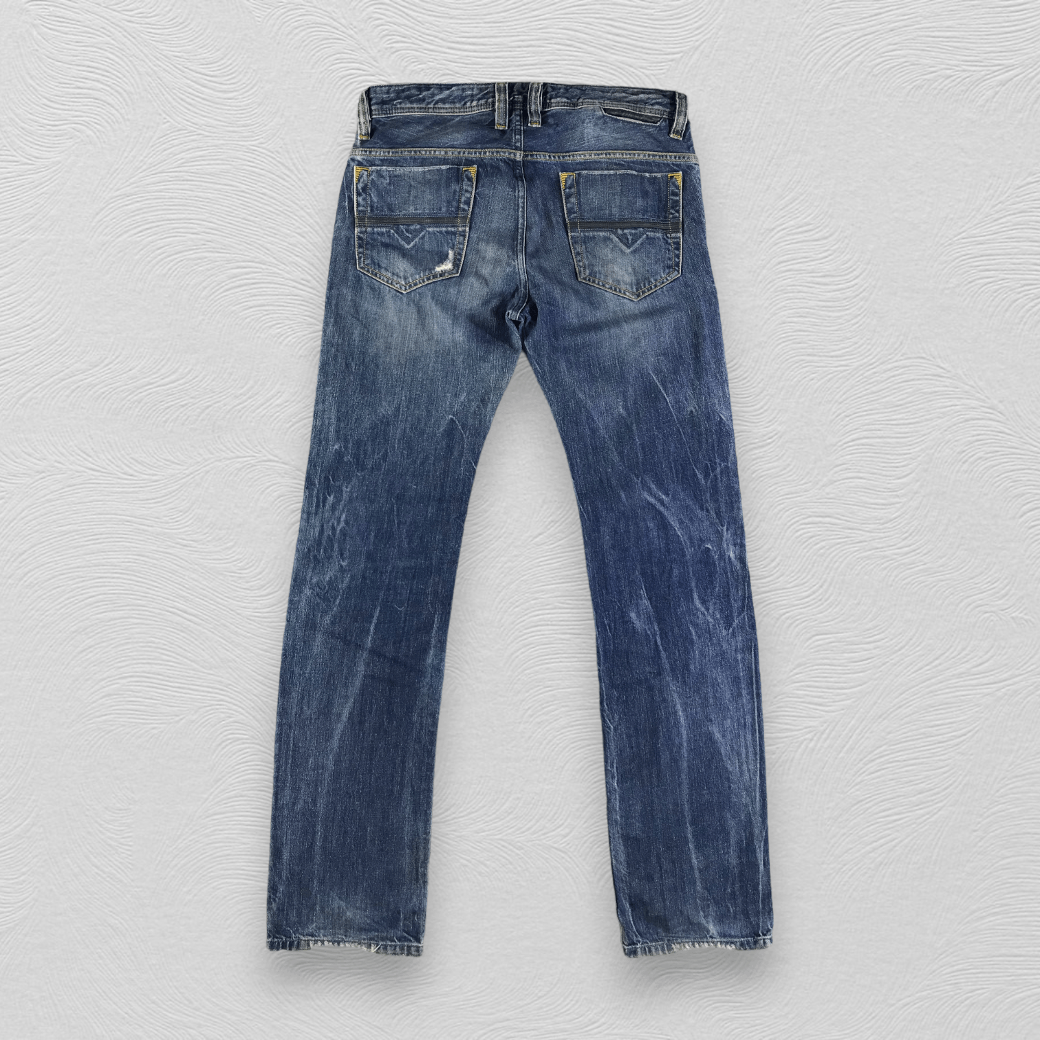 Diesel Diesel Safado Jeans Ripped Denim KJ2407 Size US 29 - 2 Thumbnail