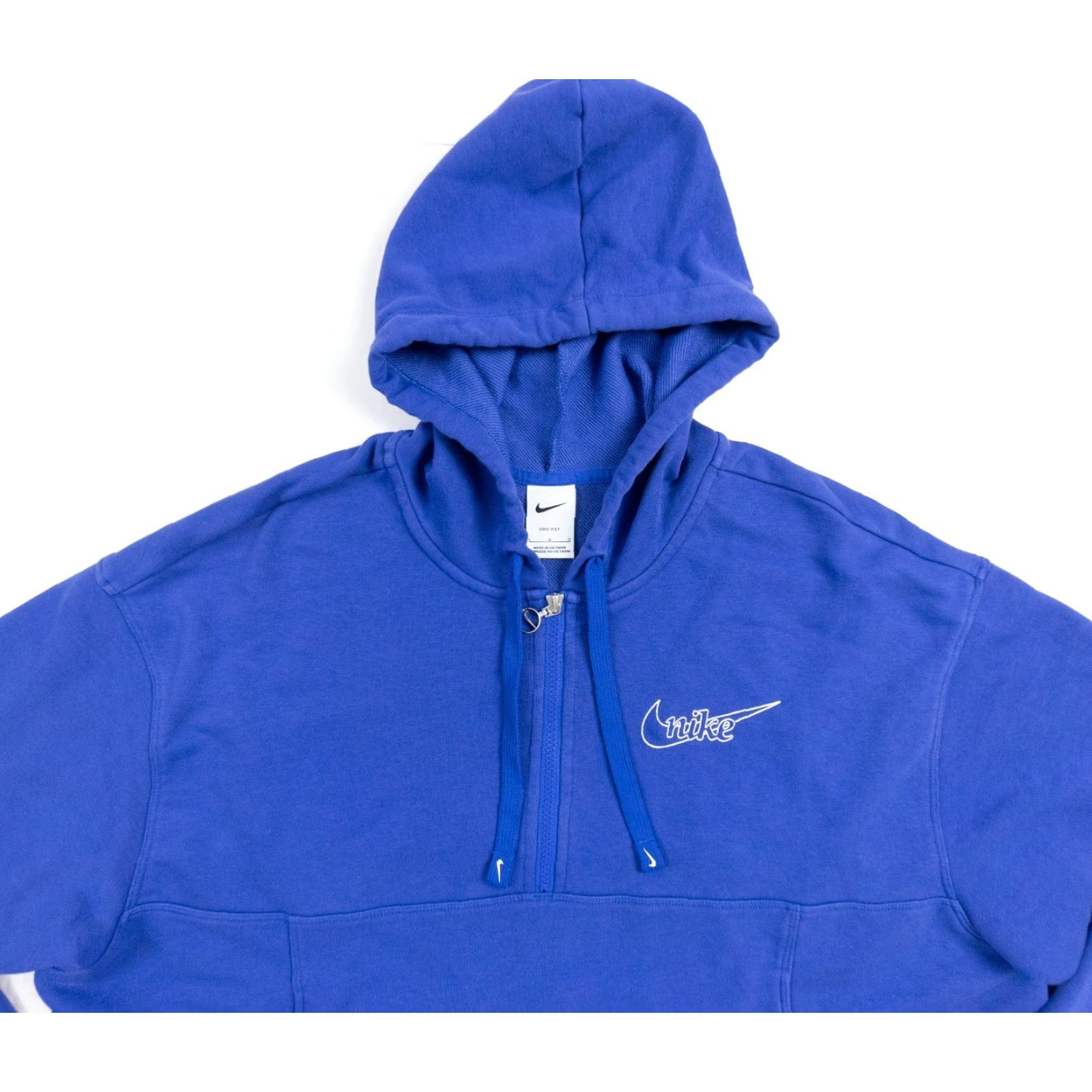 Nike Nike Dri-FIT Hoodie Womens Large Blue Get Fit Sweatshirt Nike Size L / US 10 / IT 46 - 2 Thumbnail