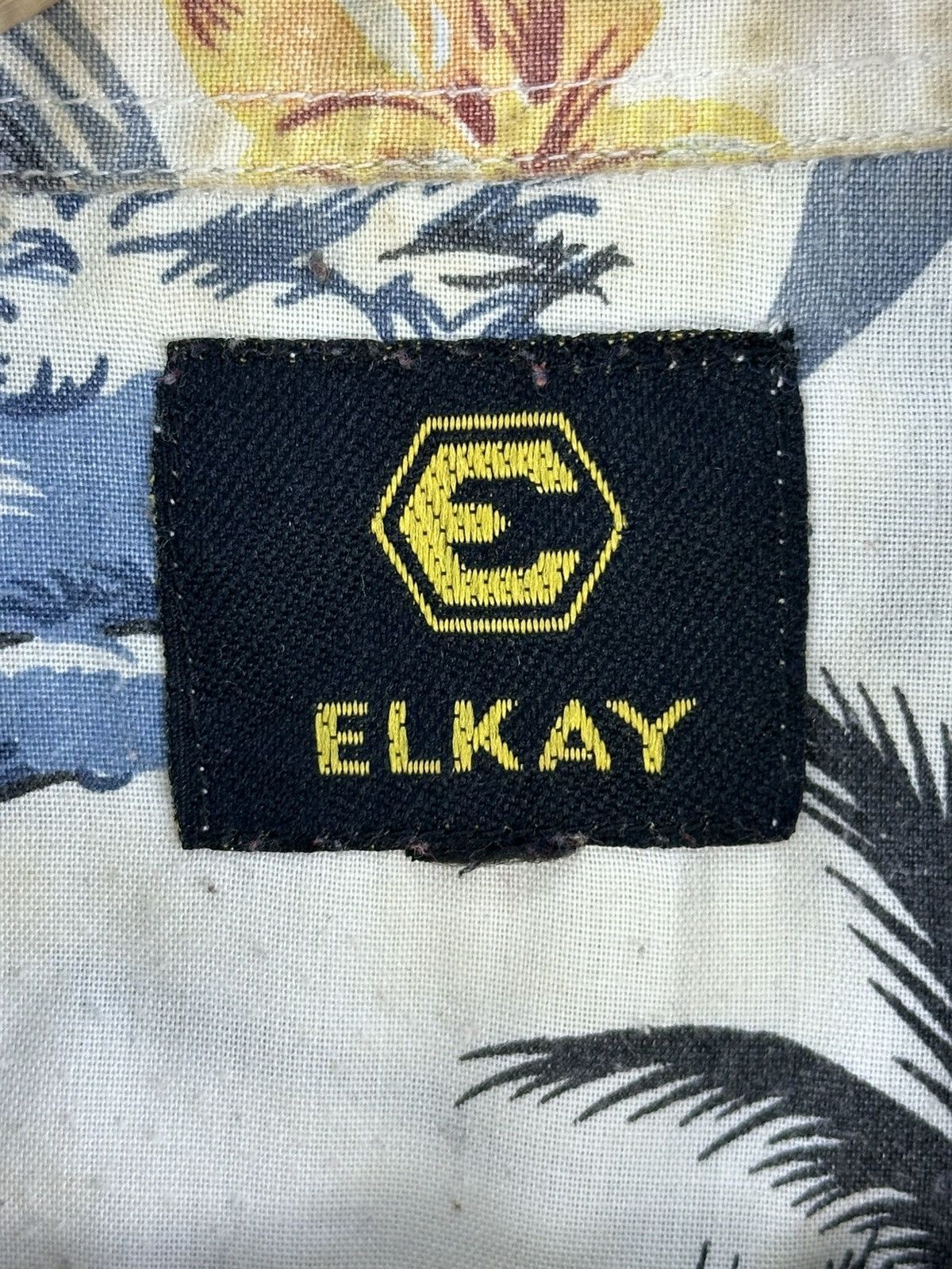 Japanese Brand Elkay Fullprint Hawaii Shirt Size US M / EU 48-50 / 2 - 10 Thumbnail