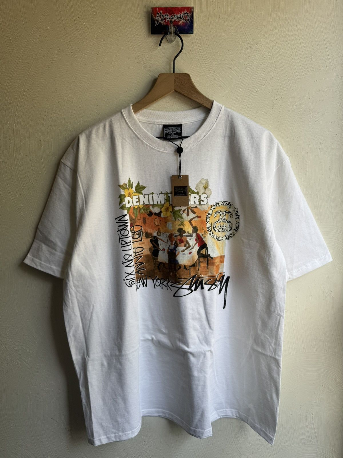 DENIM TEARS × Stussy × Vintage Stussy Denim Tears Annie Lee Tee 