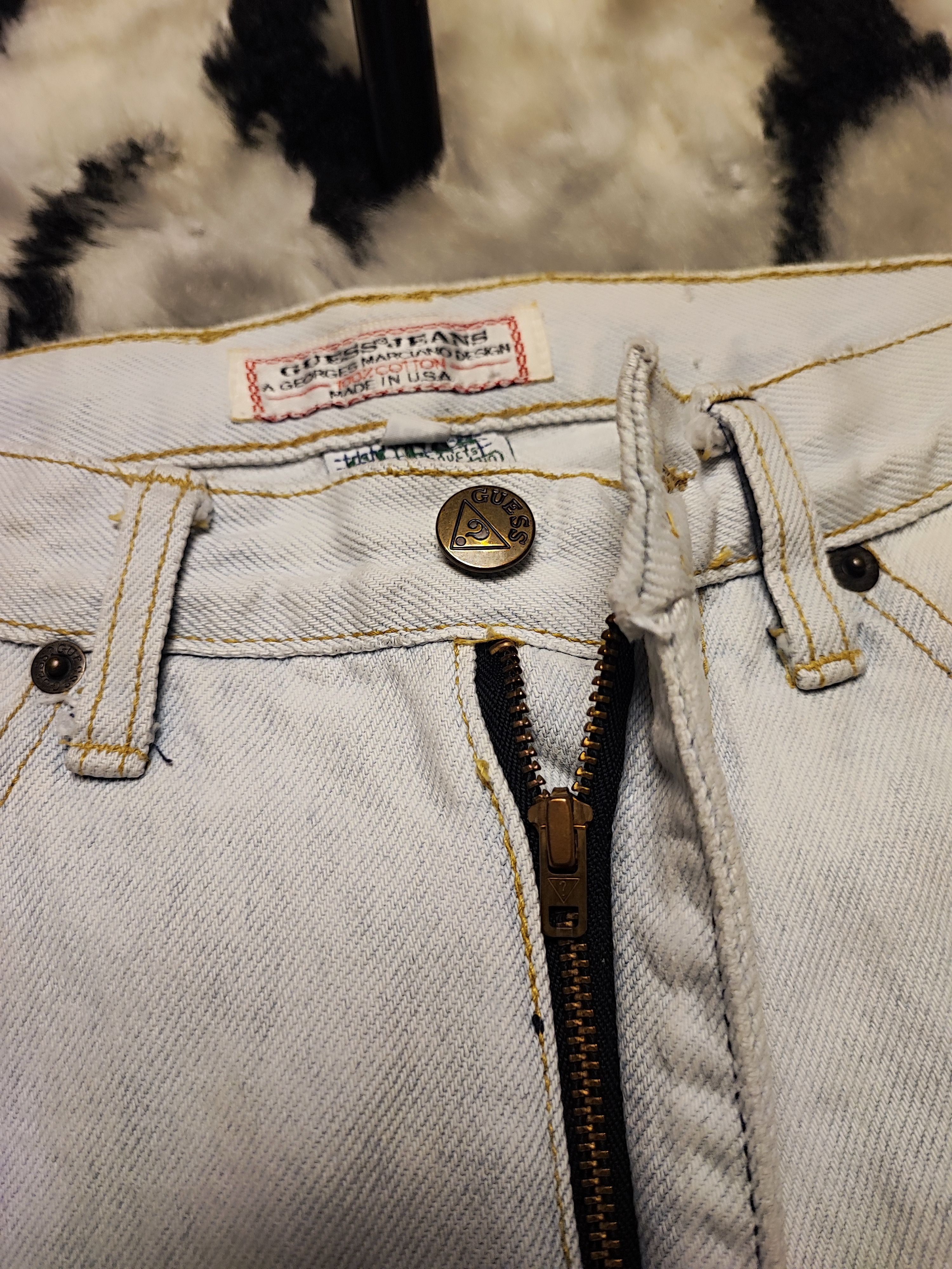 Undercover Vintage 80s Guess Georges Marciano Jeans Made in USA 28x31 Size US 28 / EU 44 - 8 Thumbnail