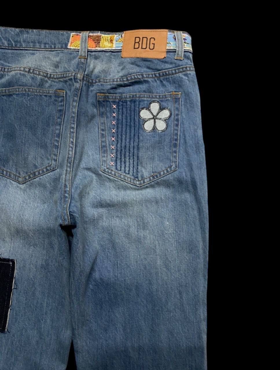 Other FLARE Kapital Inspired Hippie Patchwork Distress By Bdg Jean Size US 29 - 16 Thumbnail