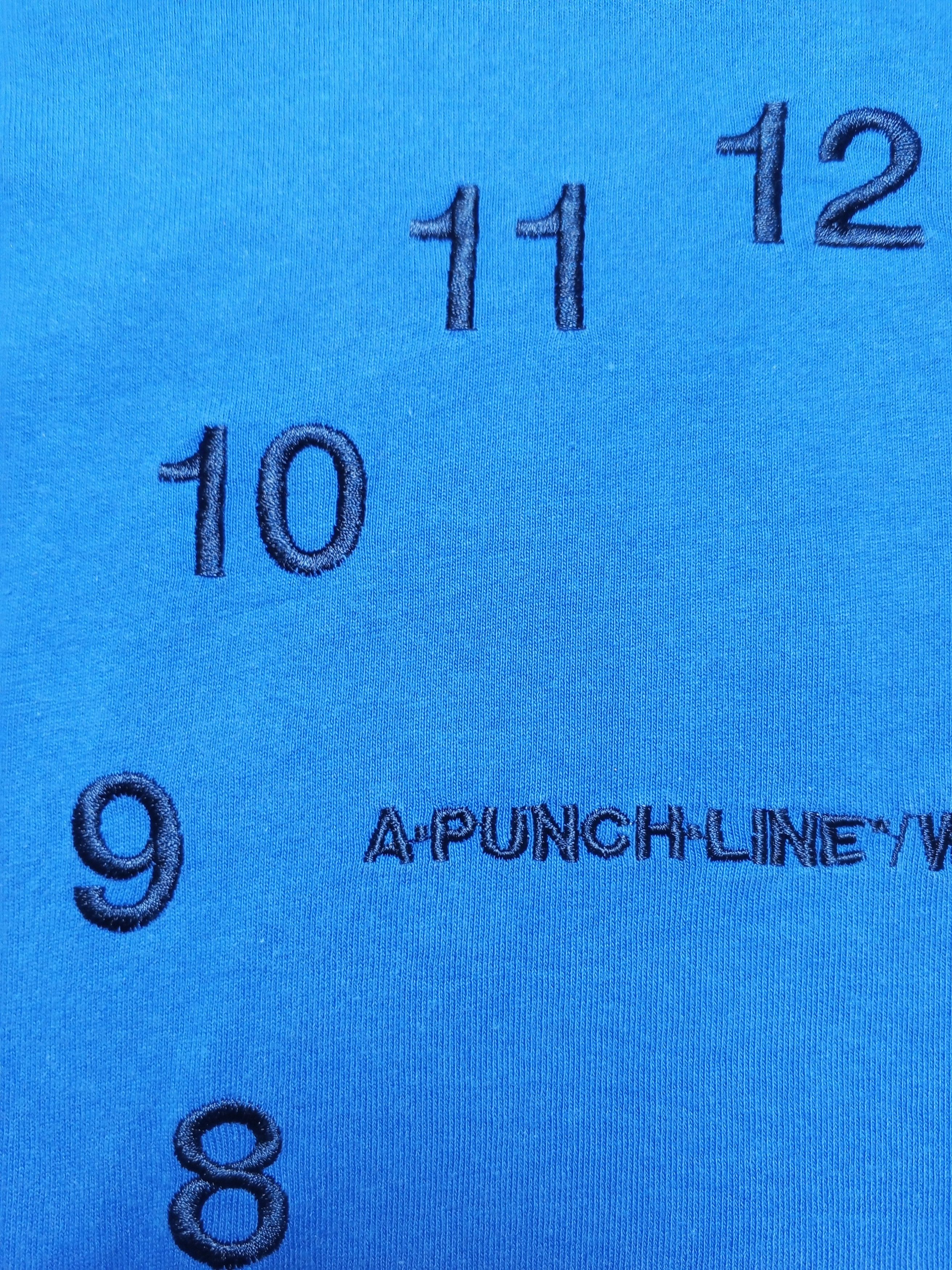 APL Embiored APL A Punch Line Workshop Time Boxy Clock Tshirt Size US L / EU 52-54 / 3 - 4 Thumbnail
