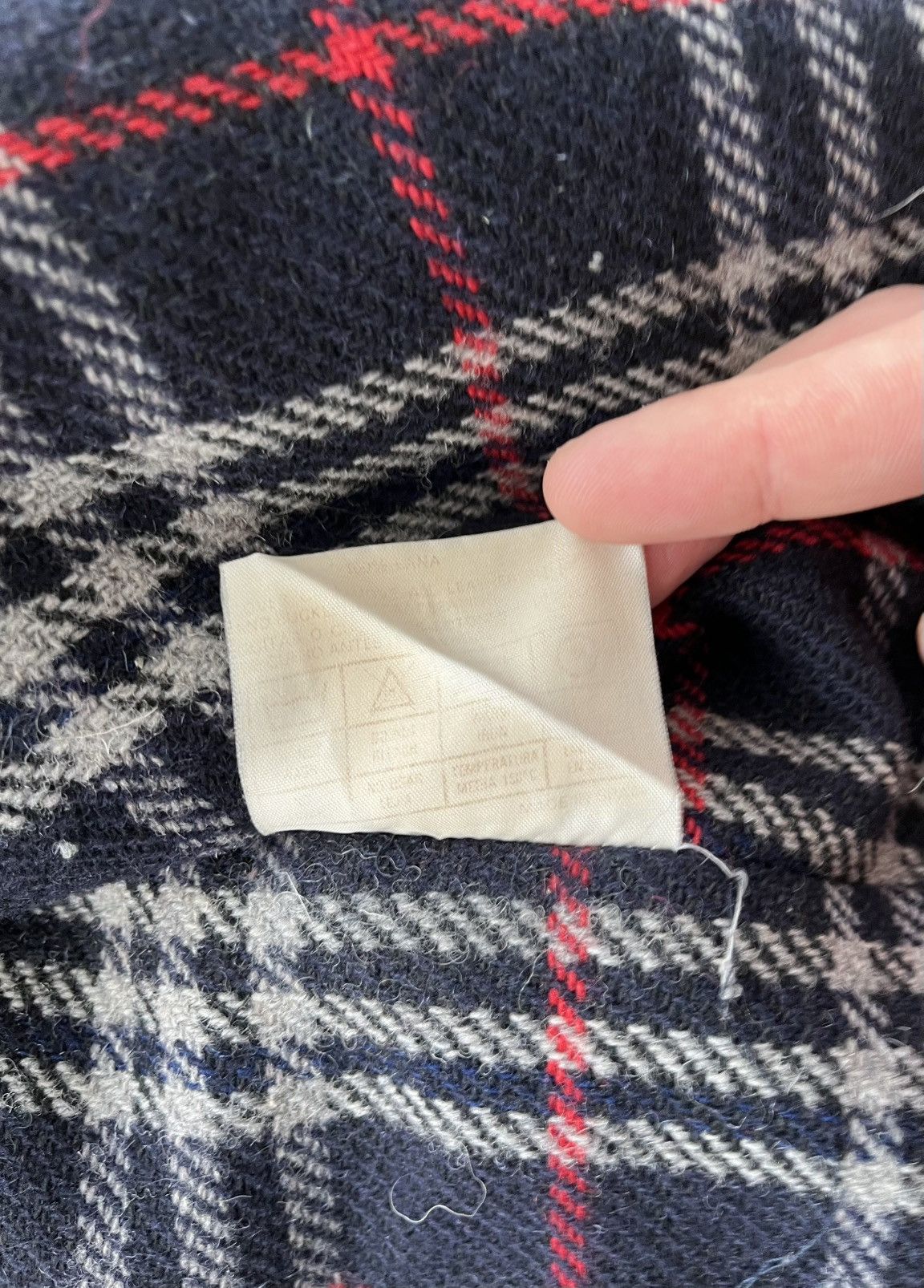 Burberry Burberrys Vintage Wool Bomber 90s Size US XL / EU 56 / 4 - 12 Thumbnail