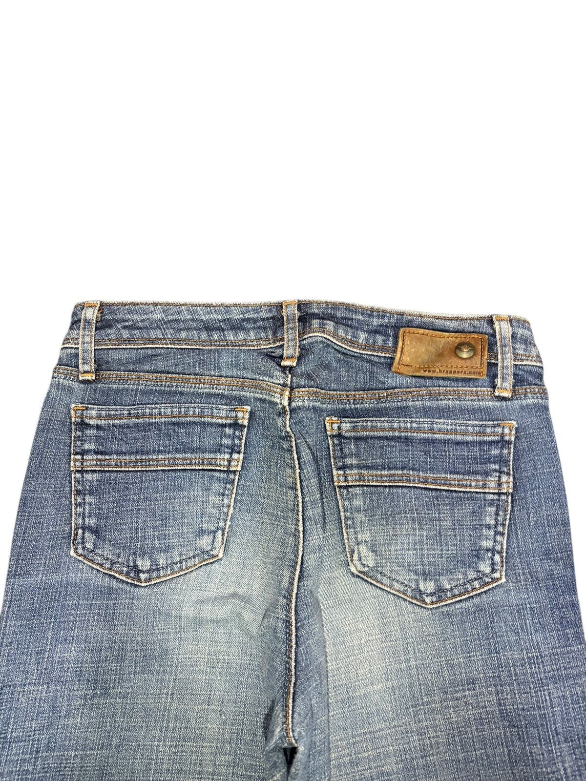 Diesel Vintage Japanese Brand Mud Wash Distress Flare Jeans Size 28" / US 6 / IT 42 - 4 Thumbnail