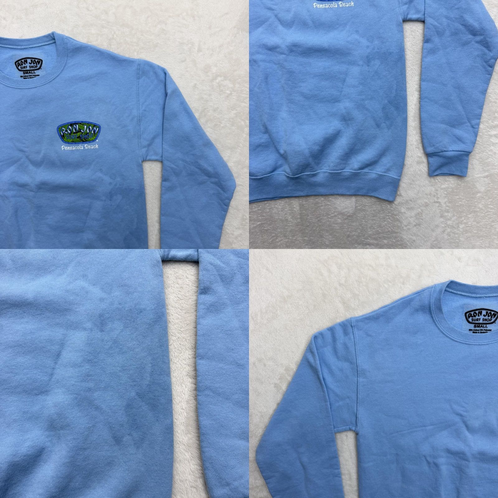 Ron Jon Surf Shop Ron Jon Surf Shop Sweatshirt Mens Small Blue Fleece Pullover Graphic Print Logo Size US S / EU 44-46 / 1 - 9 Thumbnail