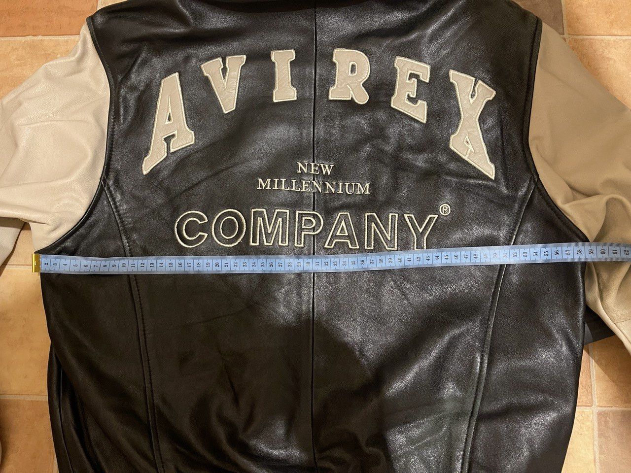Avirex AVIREX leather jacket, New Millennium, vintage 90s hip hop M Size US M / EU 48-50 / 2 - 9 Thumbnail