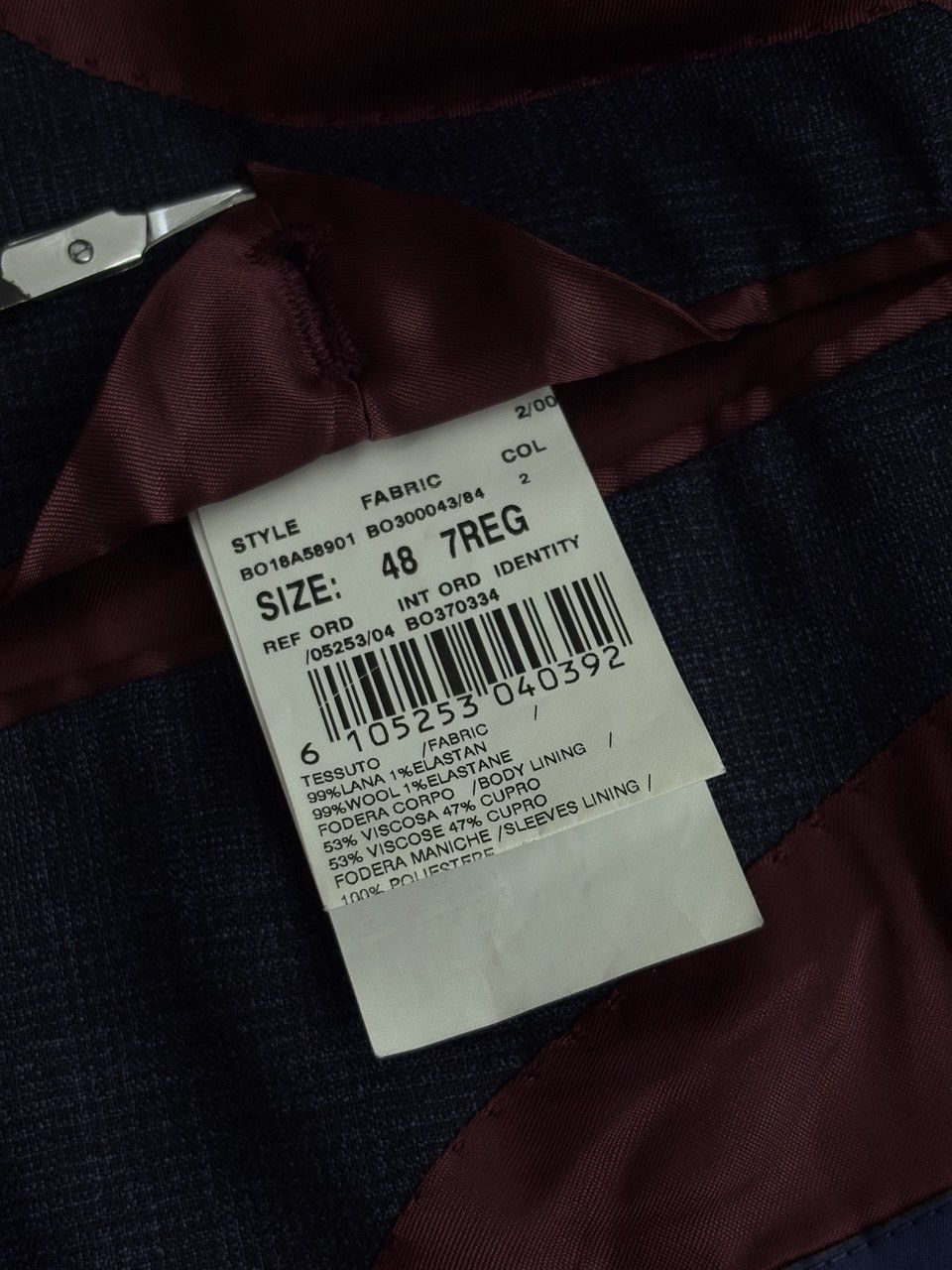 Boggi Boggi Milano x Loro Piano Ing Wool Checked Blazer Men’s 48R Size 48R - 18 Thumbnail
