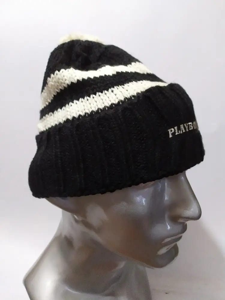 Playboy Playboy embroidery Logo Beanie Size ONE SIZE - 3 Thumbnail