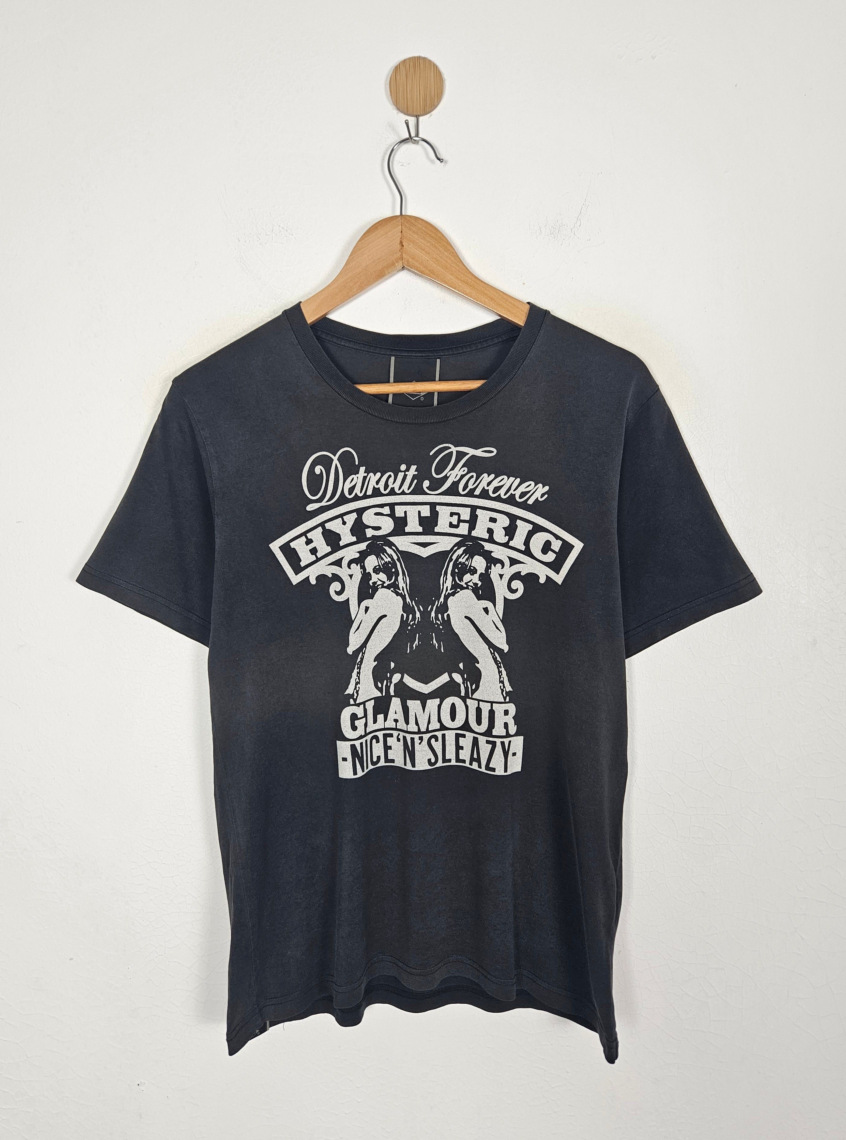 Hysteric Glamour Detroit Forever ポロシャツ HYSTERIC GLAMOURヒステリックグラマー「HG DETROIT FOREVER