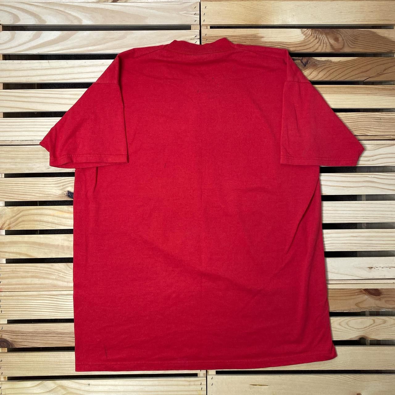 Fruit Of The Loom Vintage University of Mississippi Red College Tee Size XL Size US XL / EU 56 / 4 - 2 Thumbnail