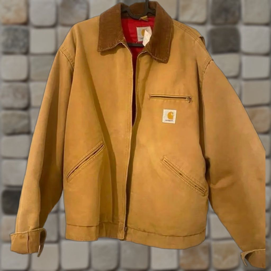 Carhartt Carhartt Detroit Jacket Men M Brown Made in USA Used Size US M / EU 48-50 / 2 - 1 Thumbnail