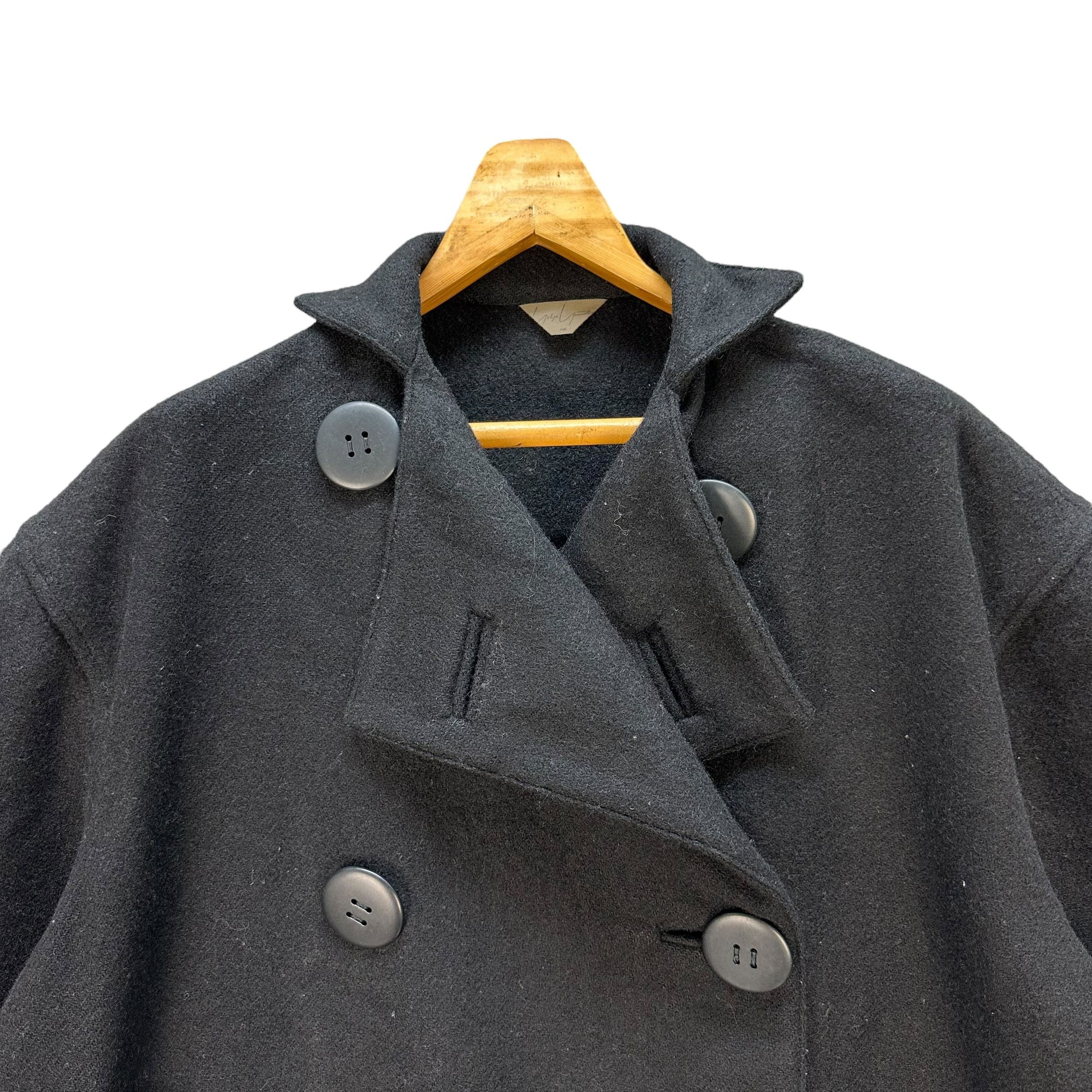Yohji Yamamoto Rare 80's YOHJI YAMAMOTO Avant Garde Wool Jacket #A51-1182 Size US M / EU 48-50 / 2 - 2 Thumbnail