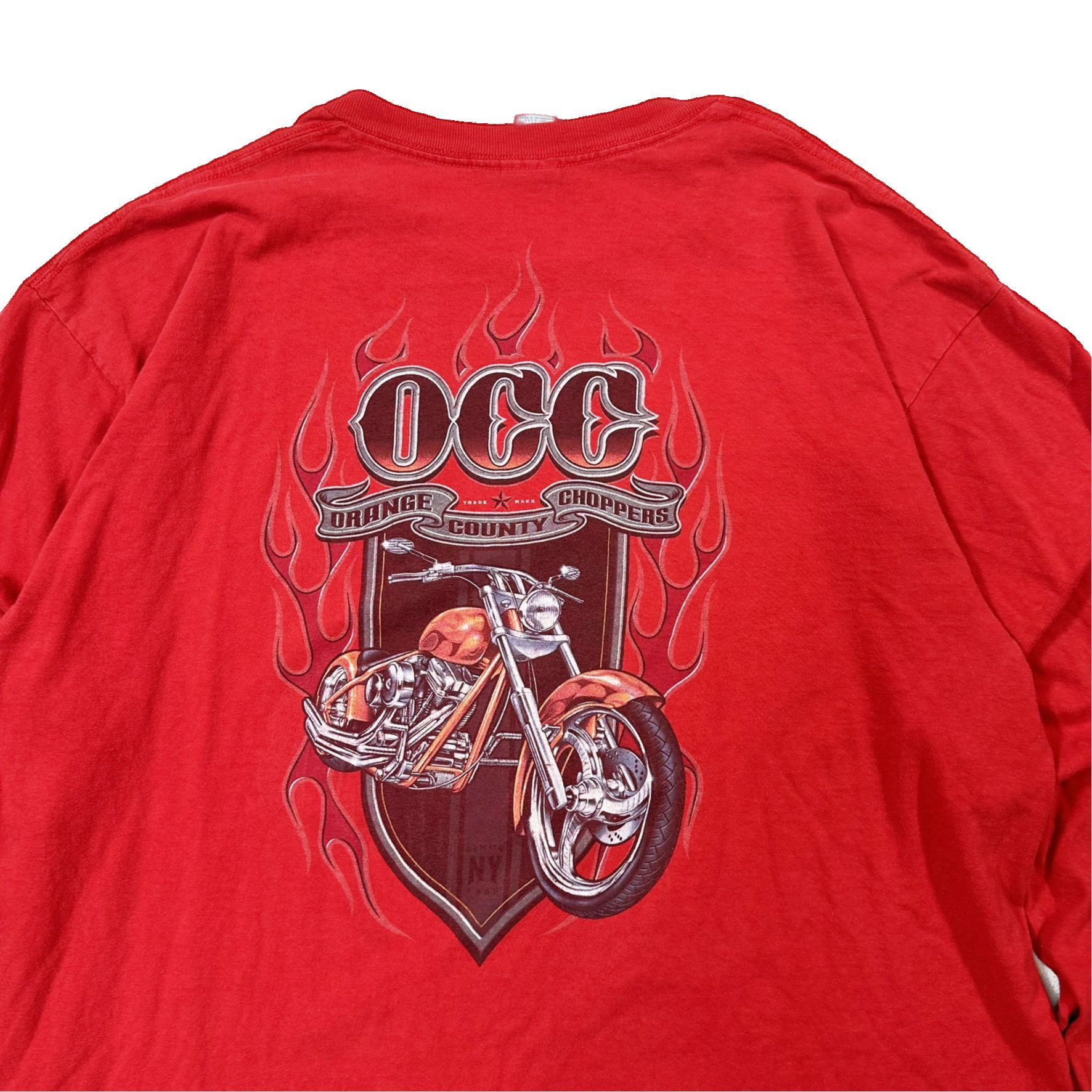 Vintage Vintage Orange County Choppers Long Sleeve Graphic T Shirt Size US XL / EU 56 / 4 - 5 Thumbnail