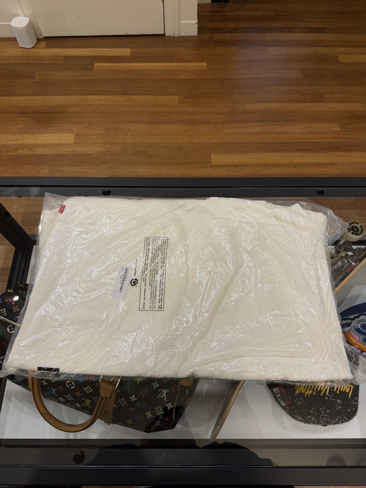 Supreme Supreme S Logo Crewneck - White Size US XL / EU 56 / 4 - 3 Thumbnail