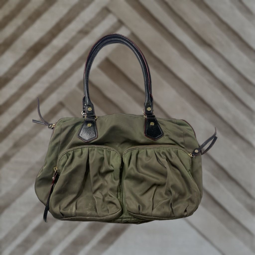 MZ Wallace MZ Wallace Jane Bedford Shoulder Bag Nylon Olive Green Medium Women Size ONE SIZE - 1 Thumbnail